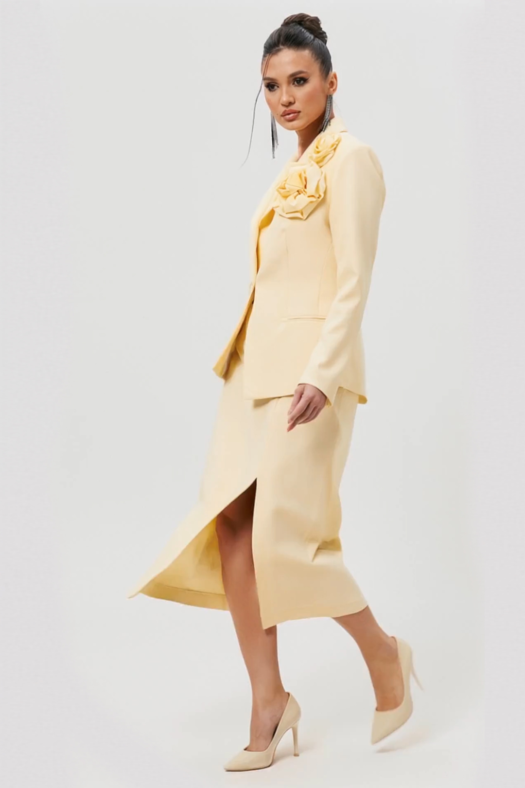 Костюм MisLana 1296 желтый - фото 1