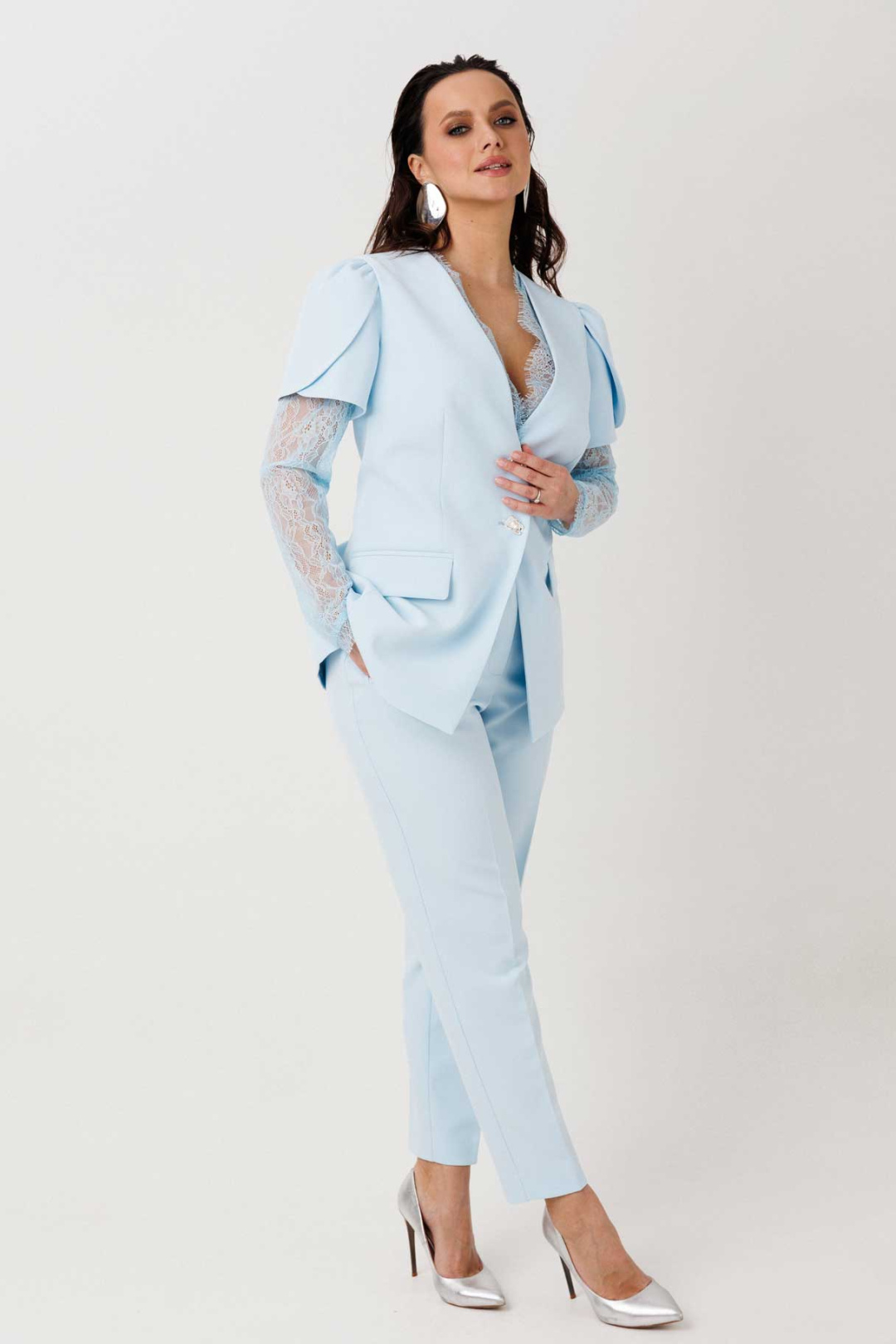 Костюм MisLana 1298 голубой