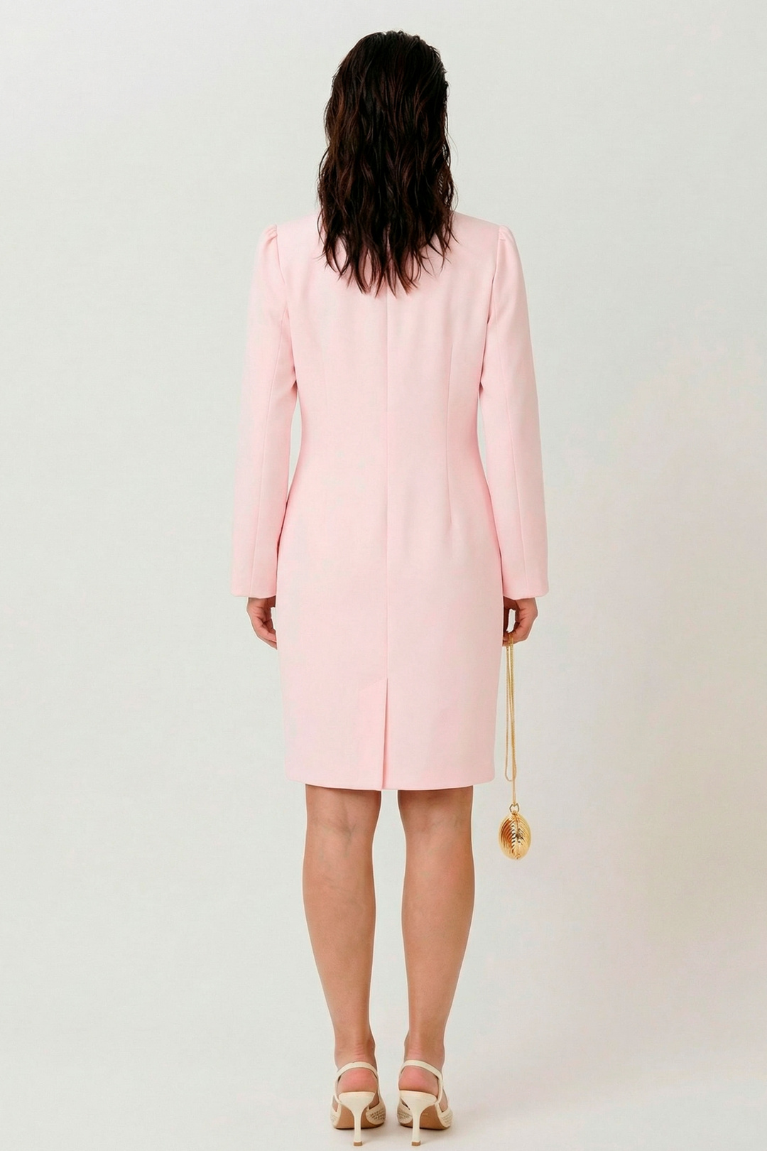 Платье MisLana 1304 розовый - фото 3