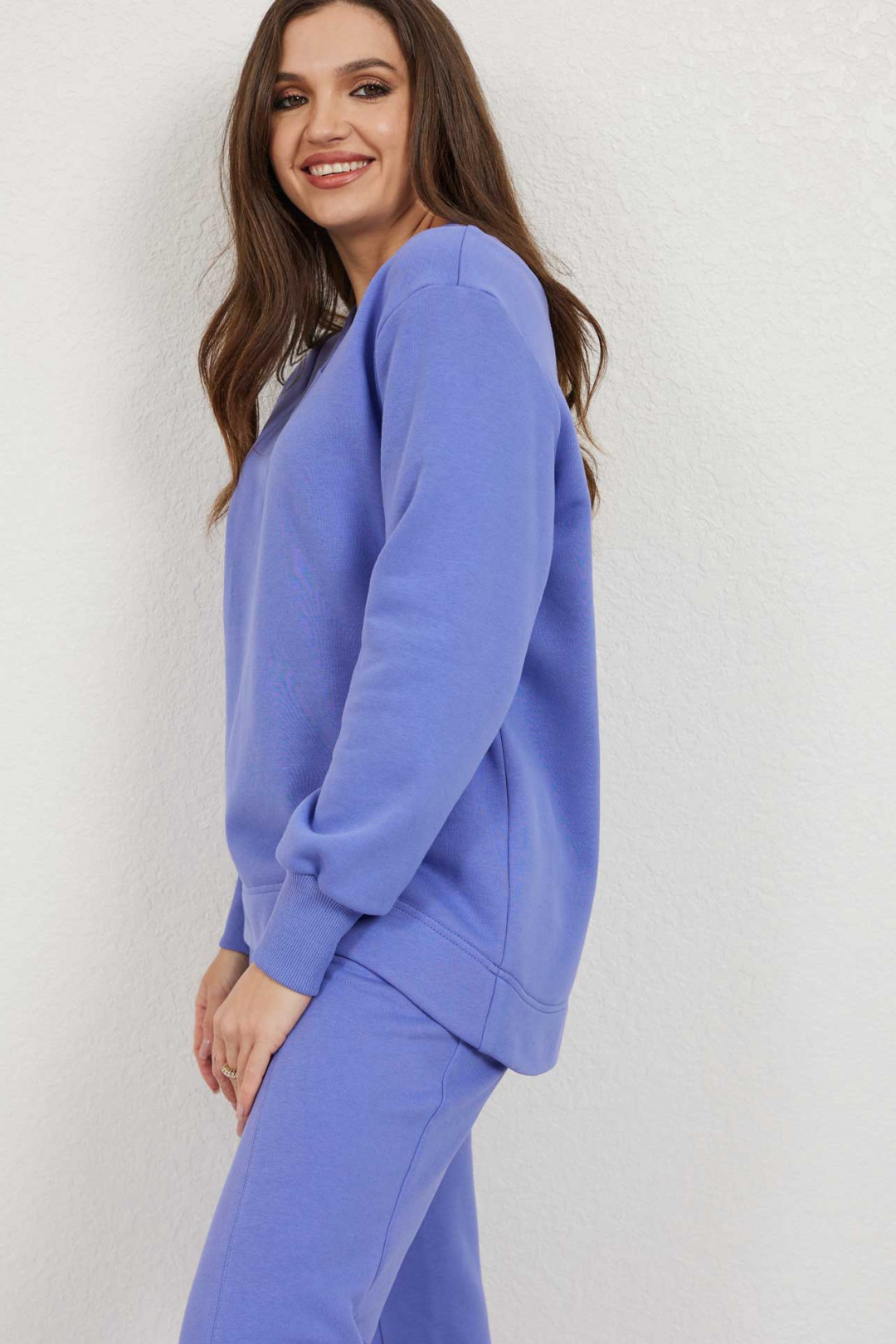 Костюм MisLana С894 лаванда - фото 2