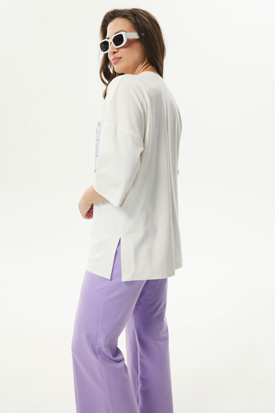 Костюм MisLana С896 сирень - фото 2