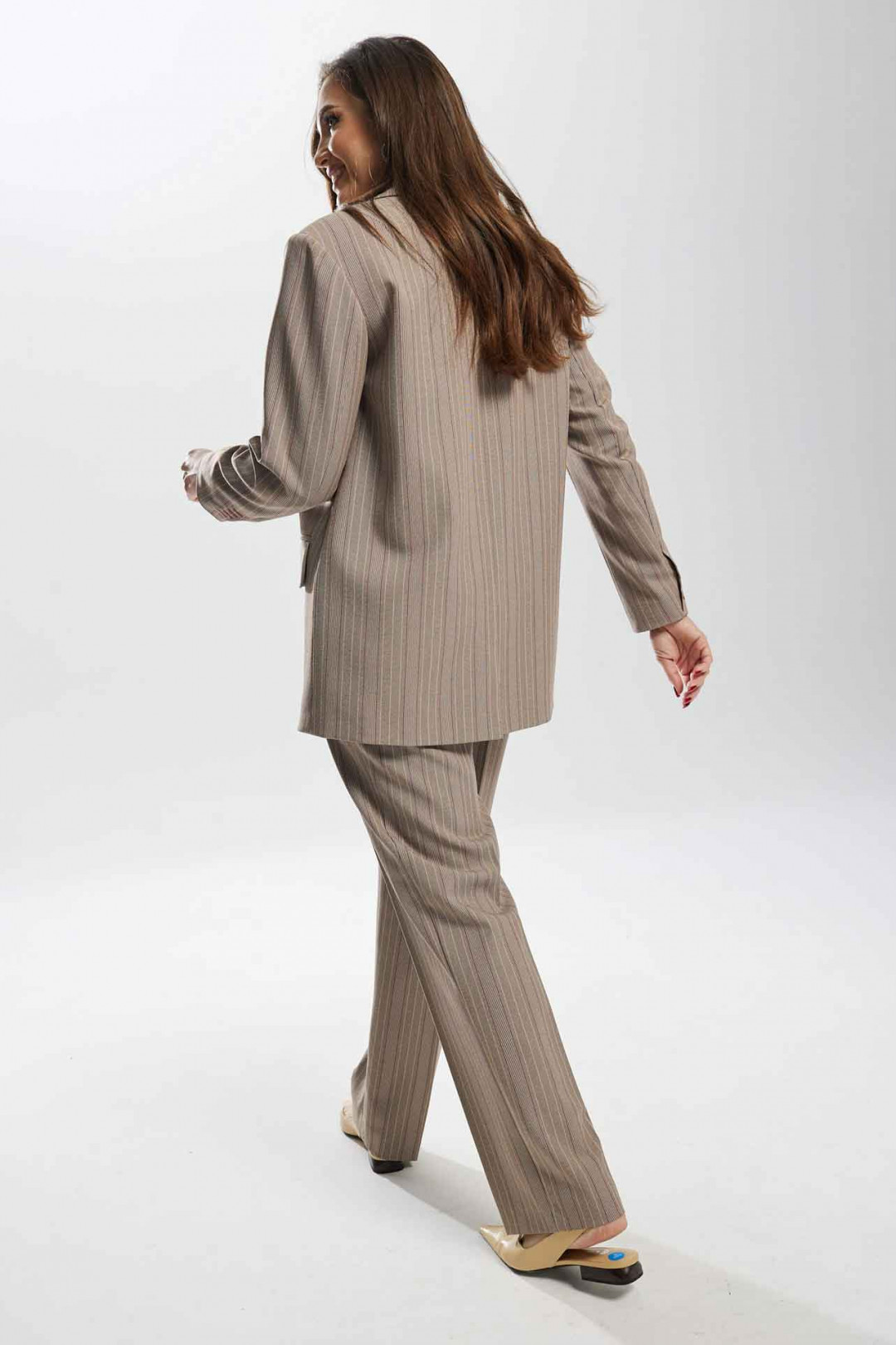 Костюм MisLana С899 светло- коричневый - фото 2