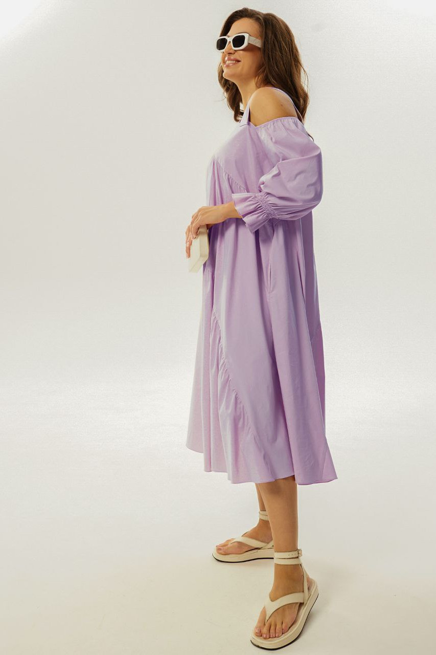 Платье MisLana С937 сирень - фото 2