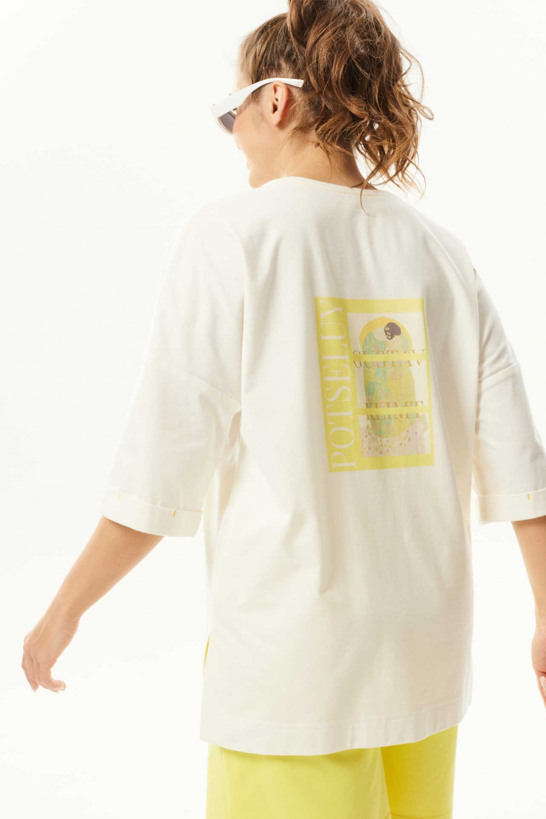 Костюм MisLana С947 лимон - фото 4