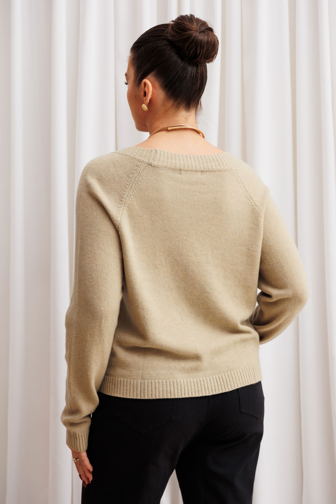 Кардиган MisLana т103 светлая оливка - фото 5