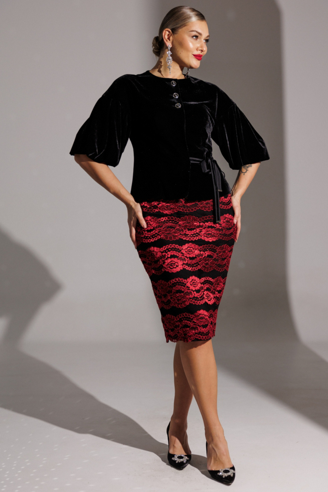 Костюм Мода-Юрс 25-2623 красный