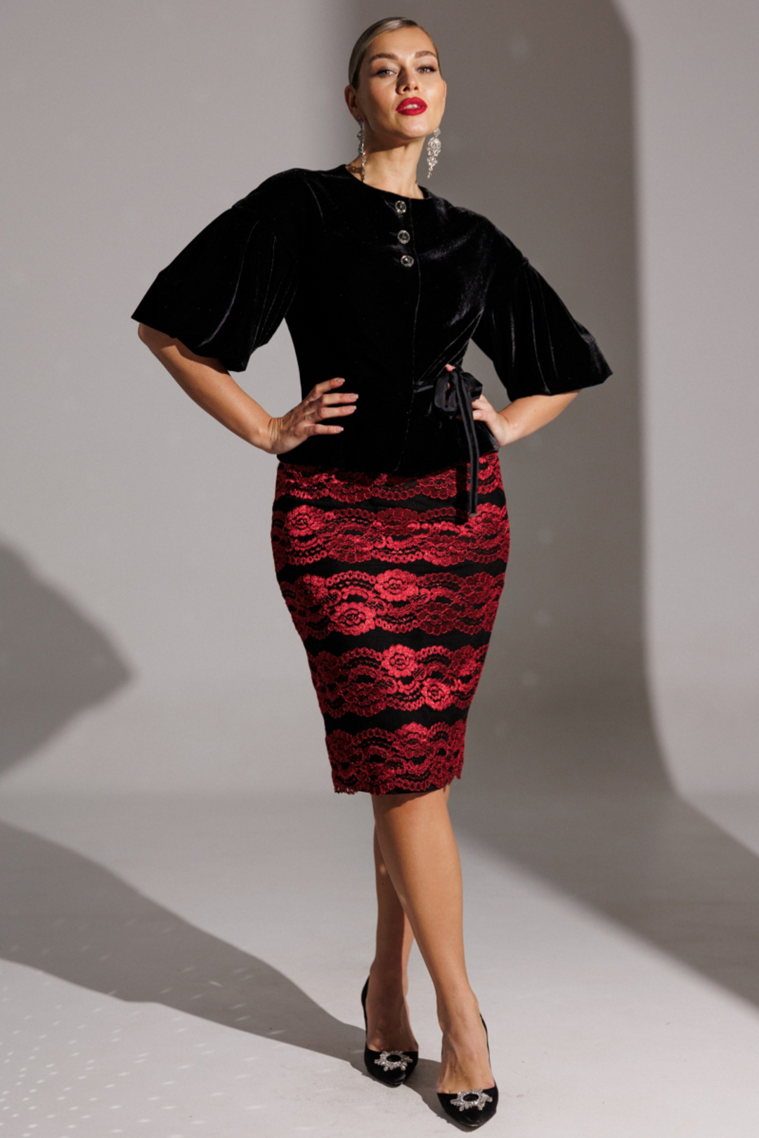 Костюм Мода-Юрс 25-2623 красный - фото 2