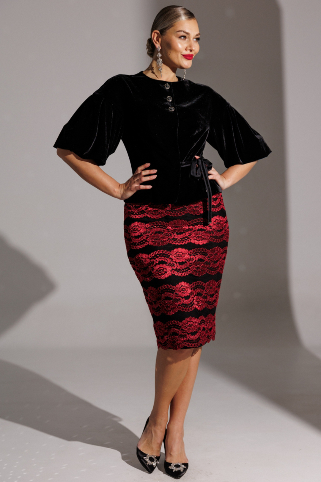 Костюм Мода-Юрс 25-2623 красный - фото 3