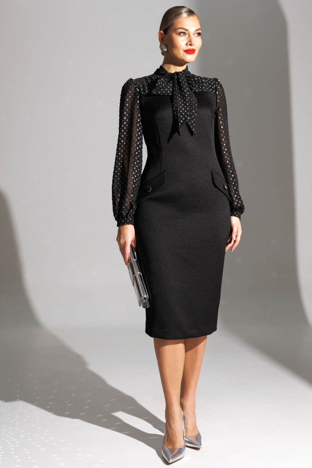 Платье Мода-Юрс 25-2779 черный