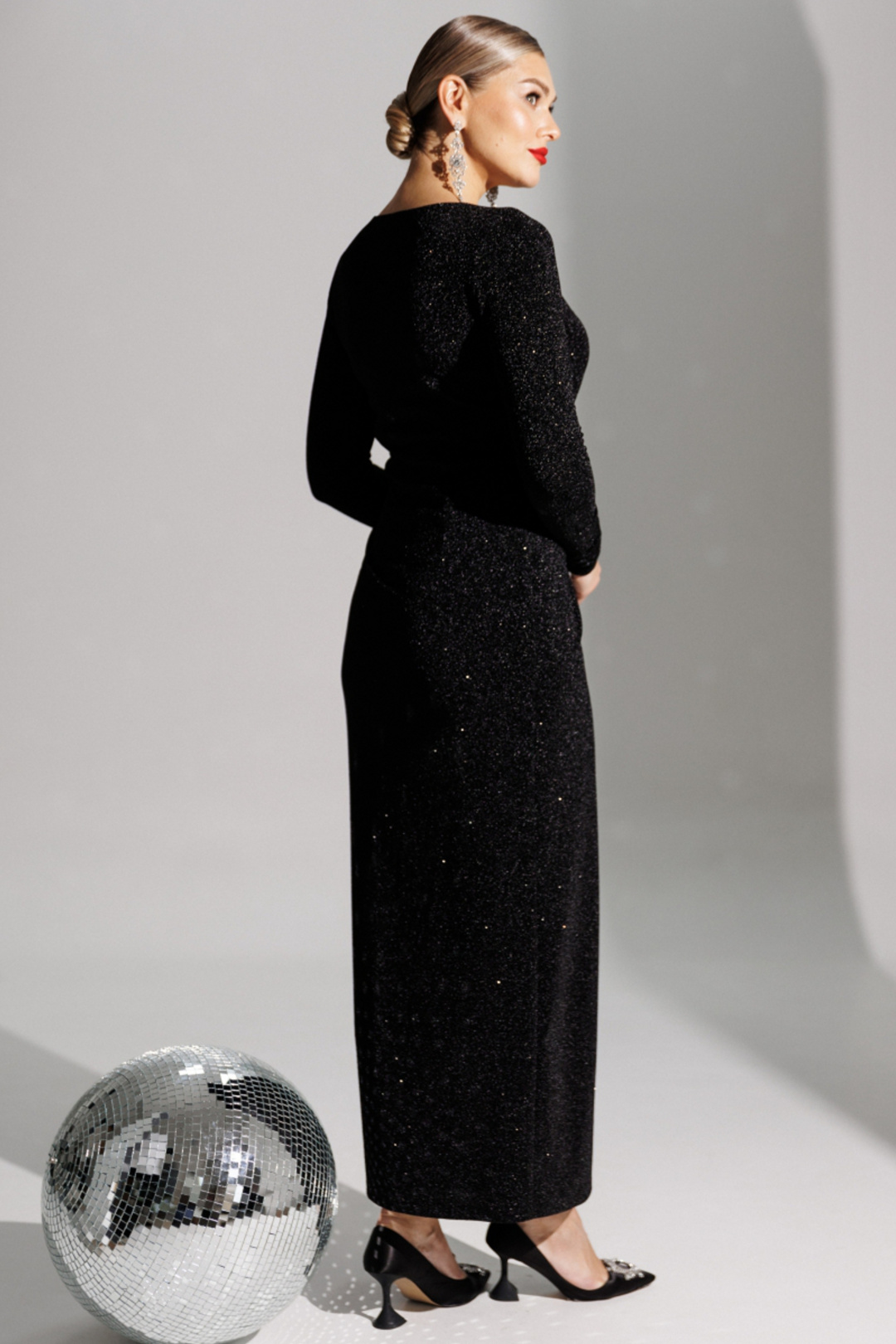 Платье Мода-Юрс 25-2879 черный - фото 5