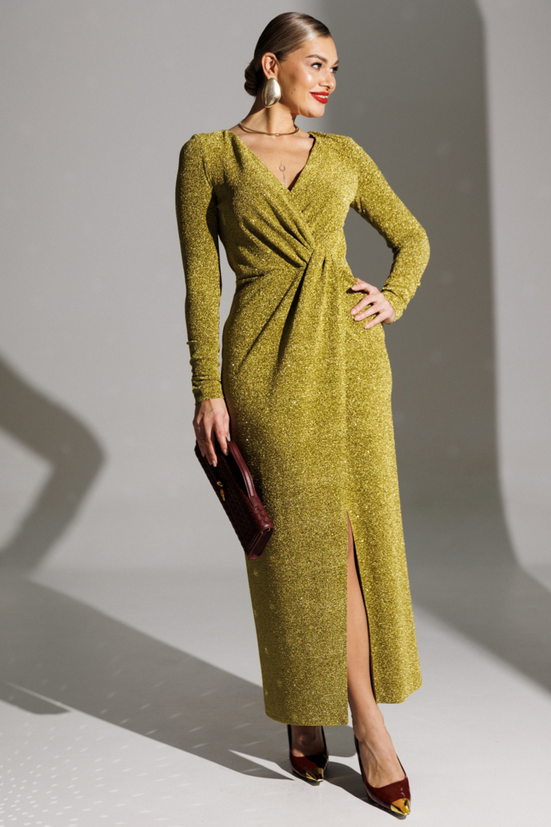 Платье Мода-Юрс 25-2879 золото