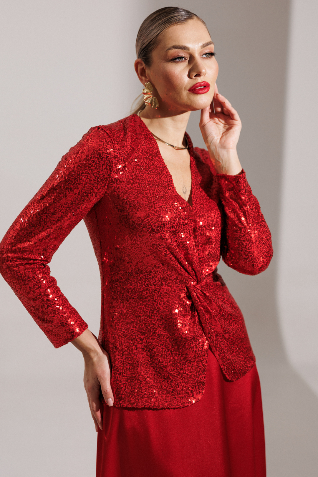 Костюм Мода-Юрс 25-2881 красный - фото 5