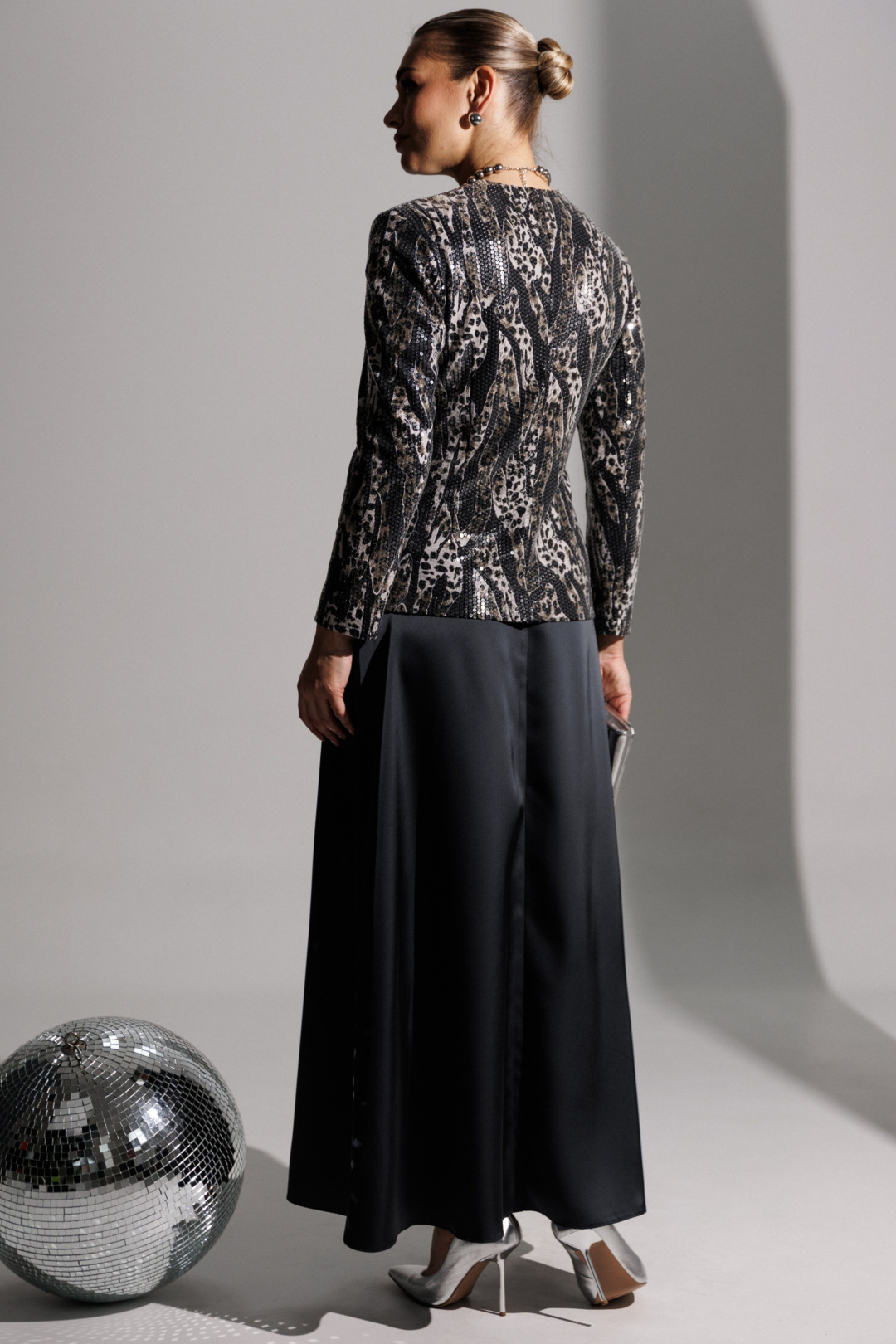 Костюм Мода-Юрс 25-2881 серый - фото 5