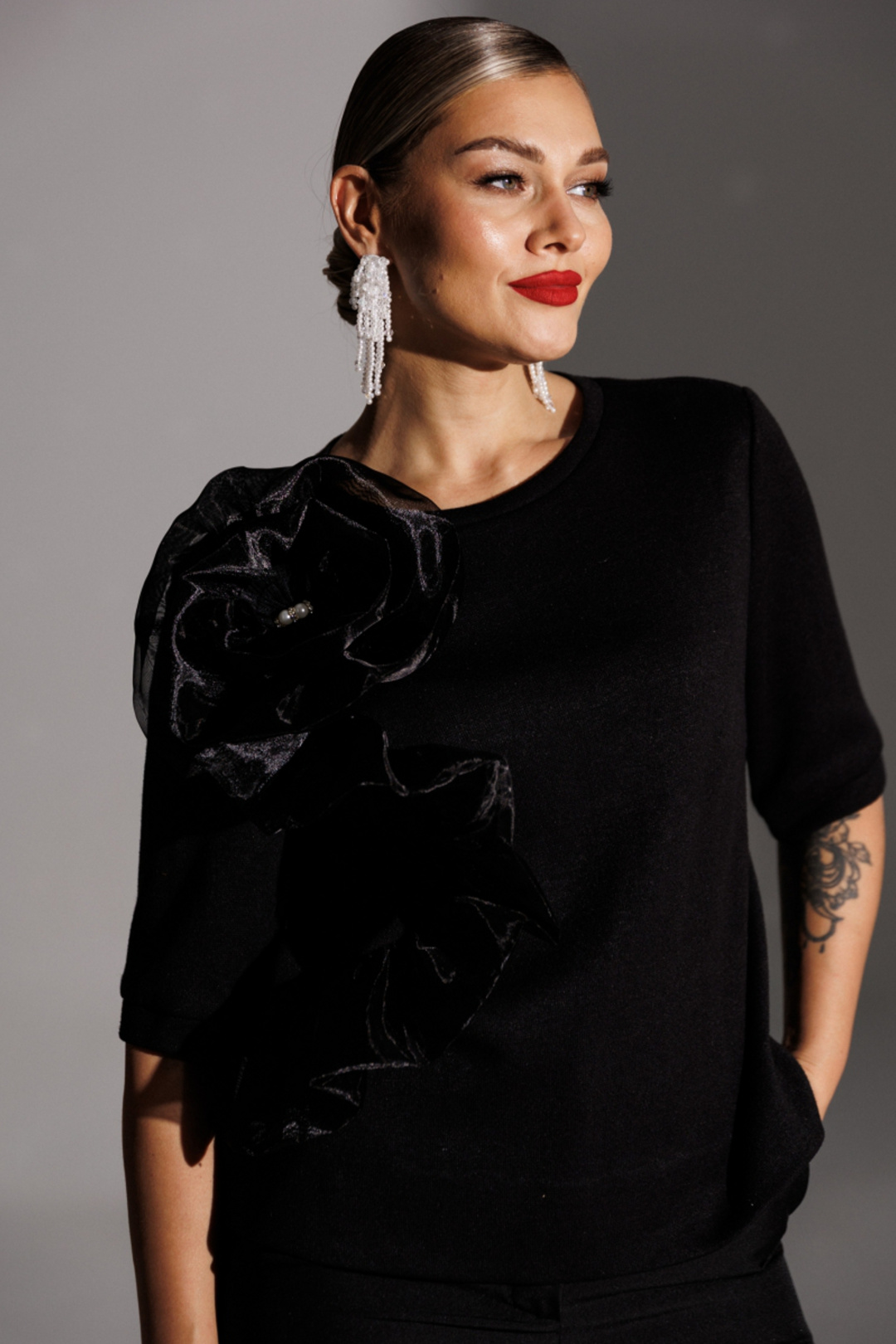 Костюм Мода-Юрс 25-2883 черный - фото 4