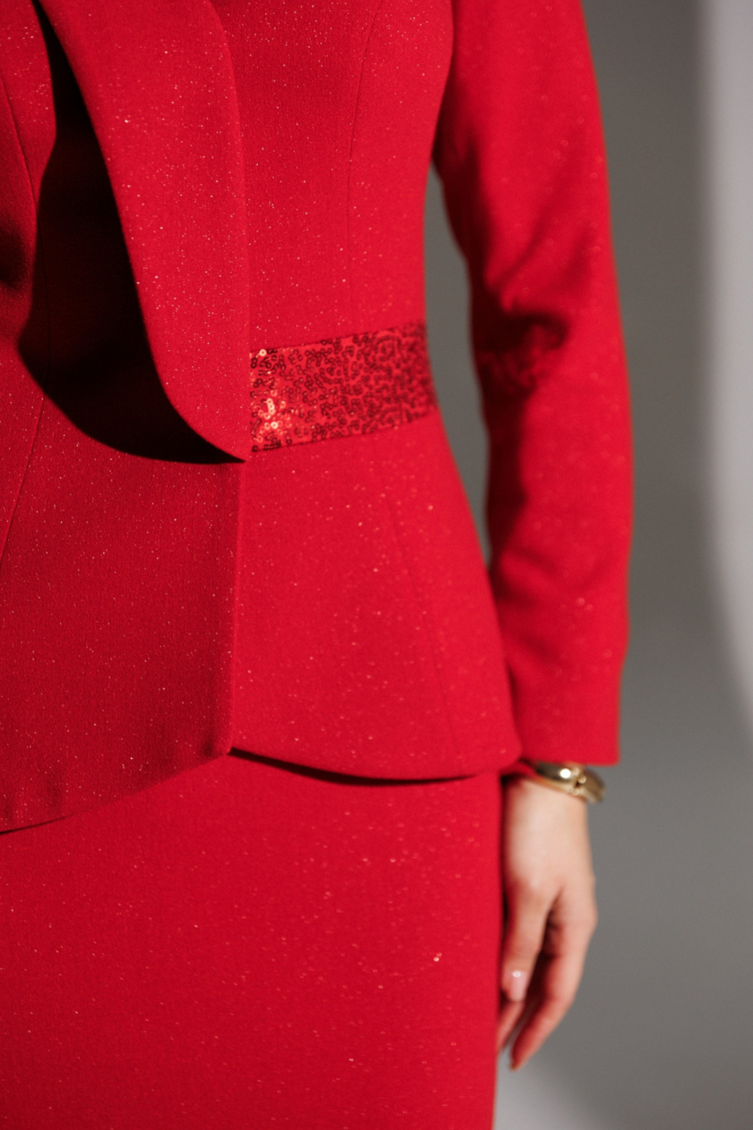 Костюм Мода-Юрс 25-2888 красный - фото 2