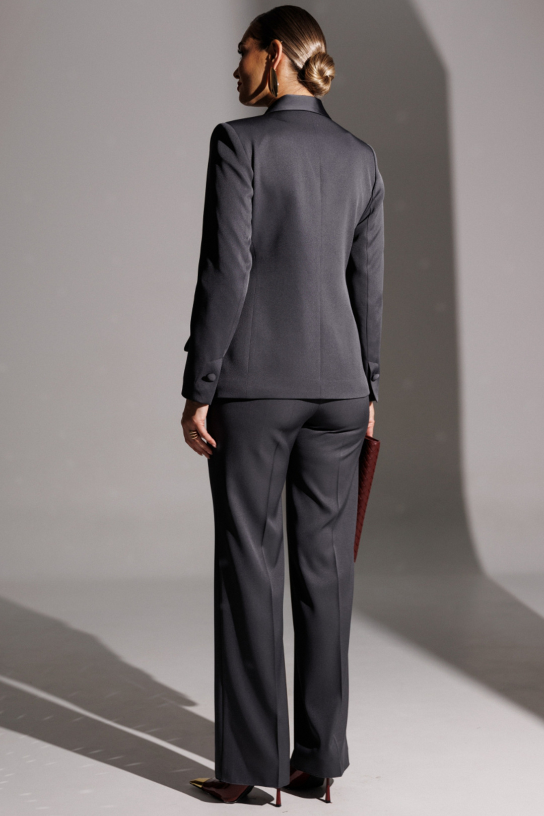 Костюм Мода-Юрс 25-2938 серый - фото 2