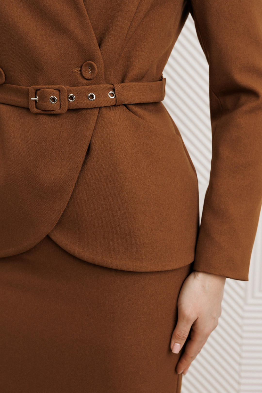 Костюм Мода-Юрс 25-2940 кэмел - фото 5