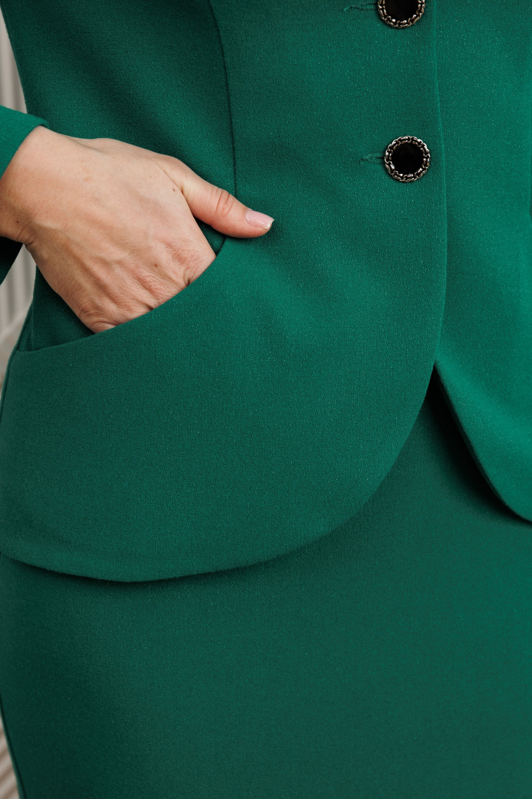 Костюм Мода-Юрс 25-2942 зеленый - фото 4