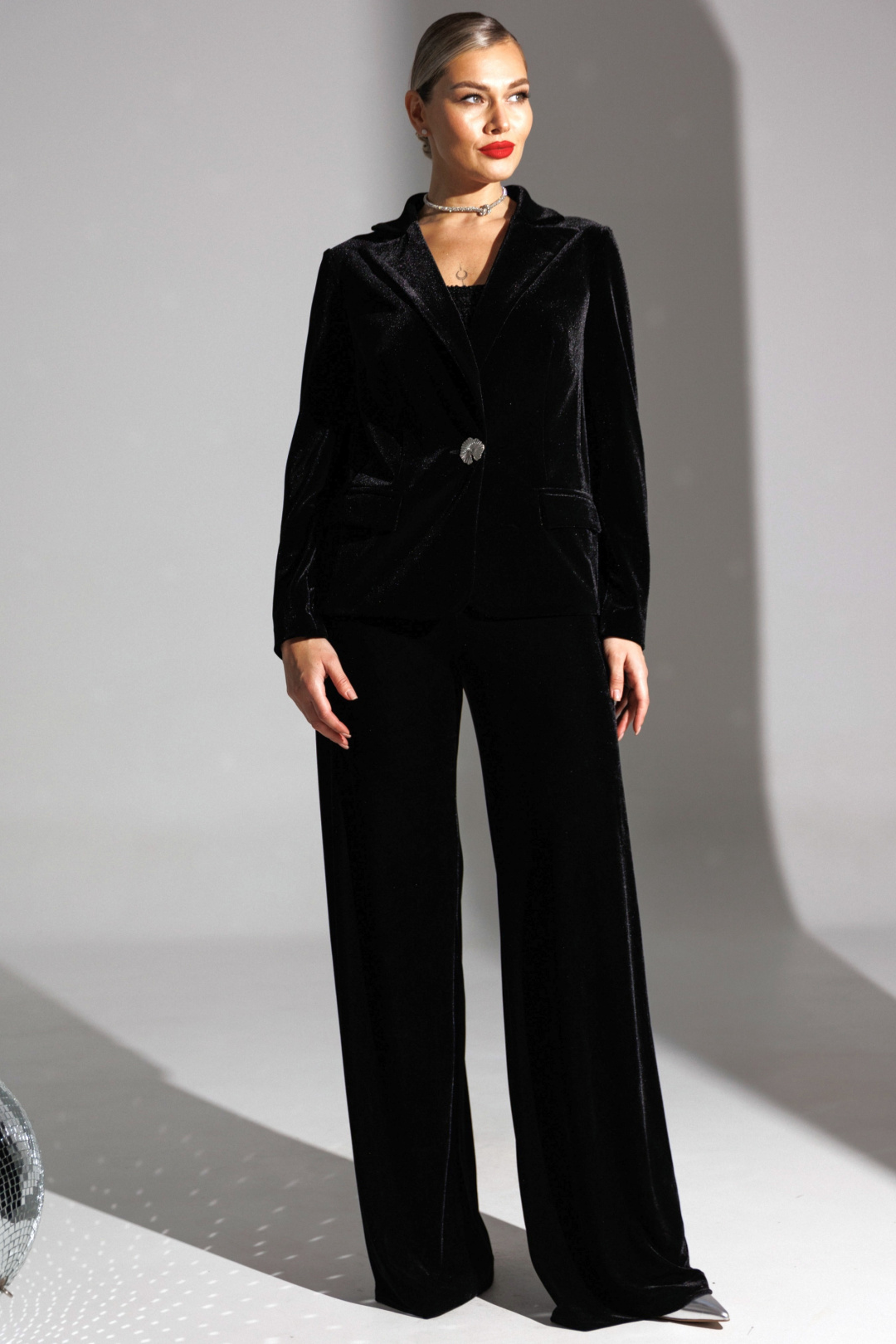 Жакет Мода-Юрс 25-2944 черный - фото 6