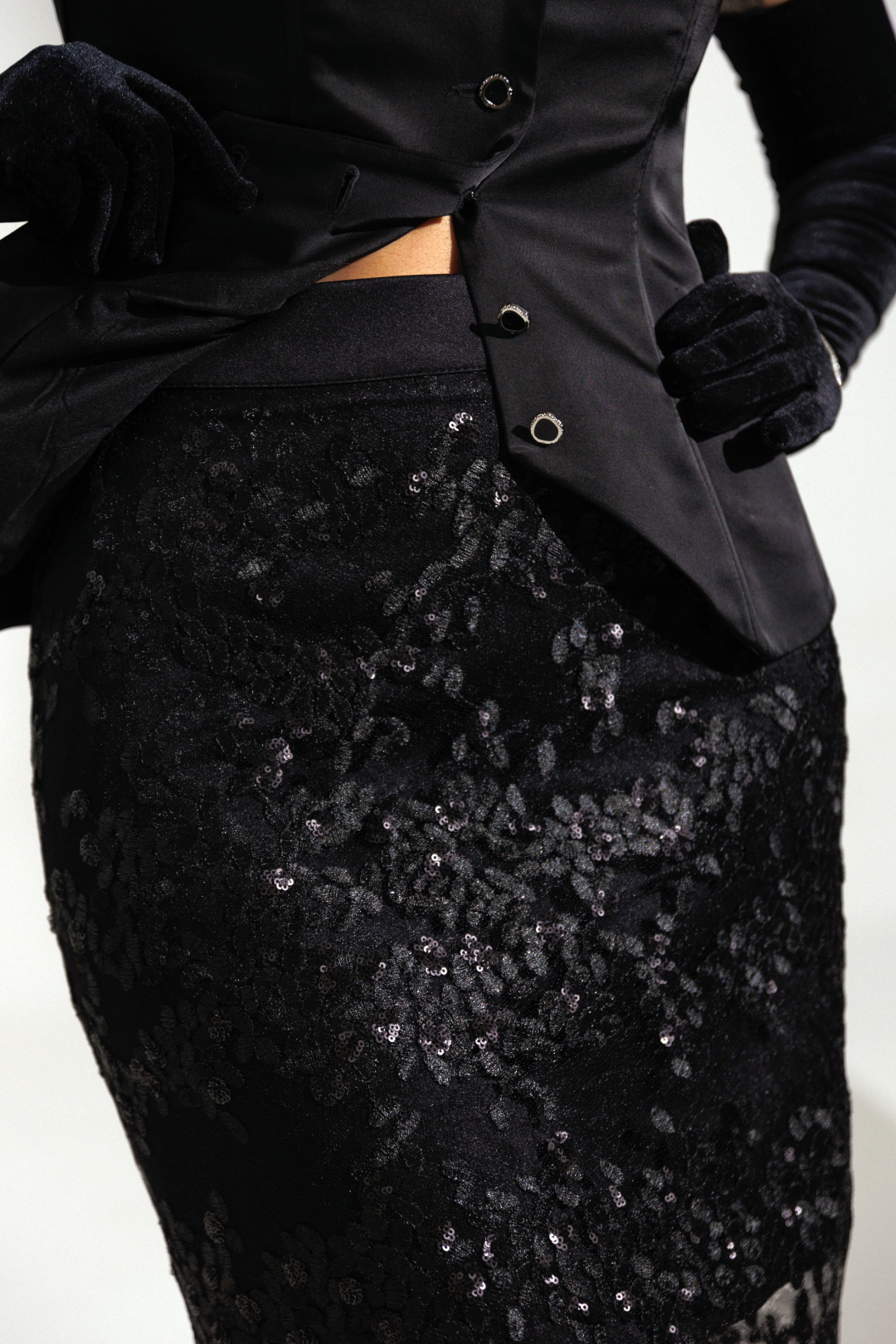 Юбка Мода-Юрс 25-2946 черный - фото 5