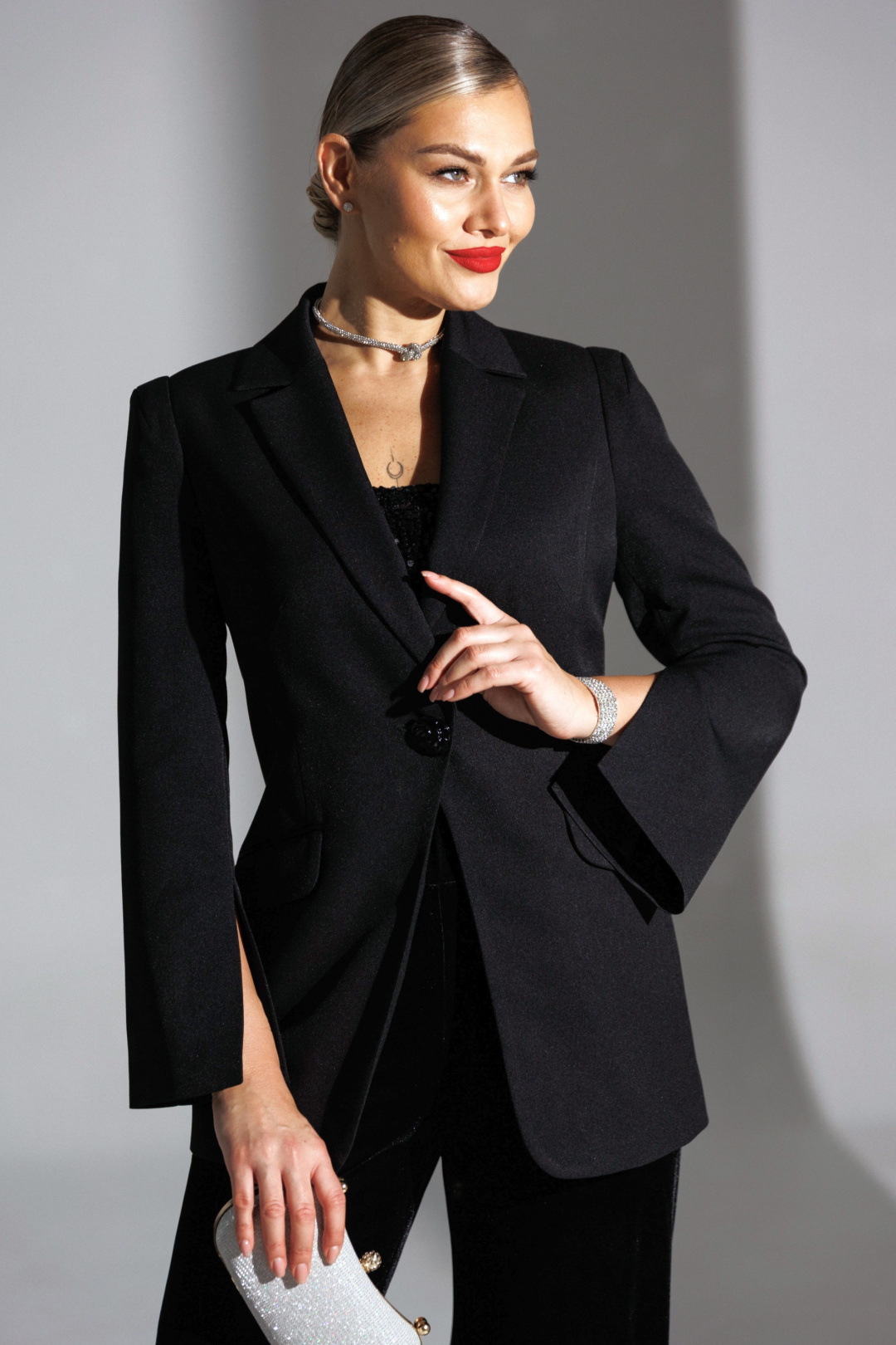 Жакет Мода-Юрс 25-2948 черный