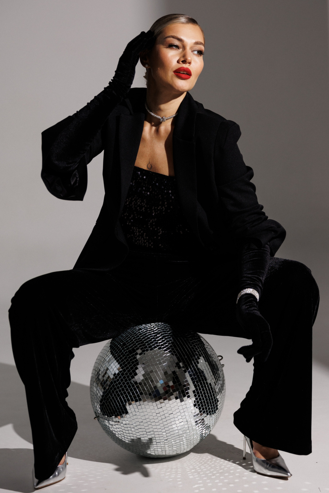 Жакет Мода-Юрс 25-2948 черный - фото 4