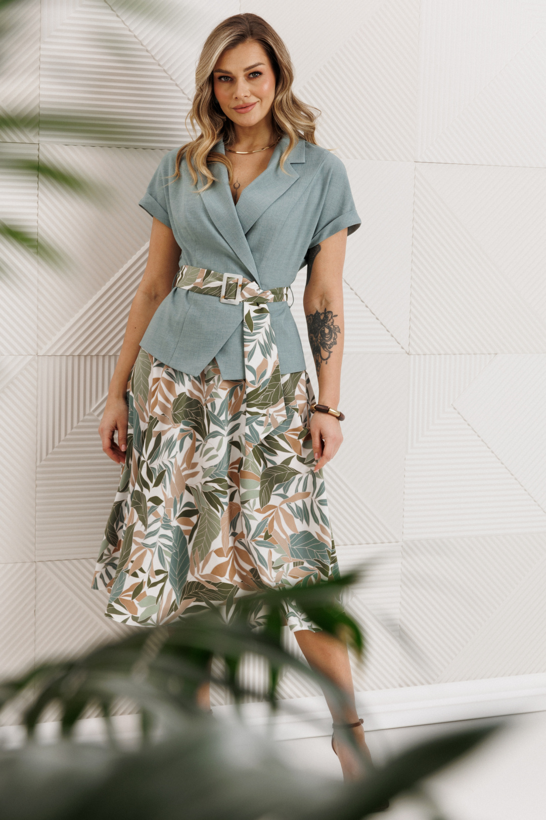 Костюм Мода-Юрс 26-2641 ментол - фото 3