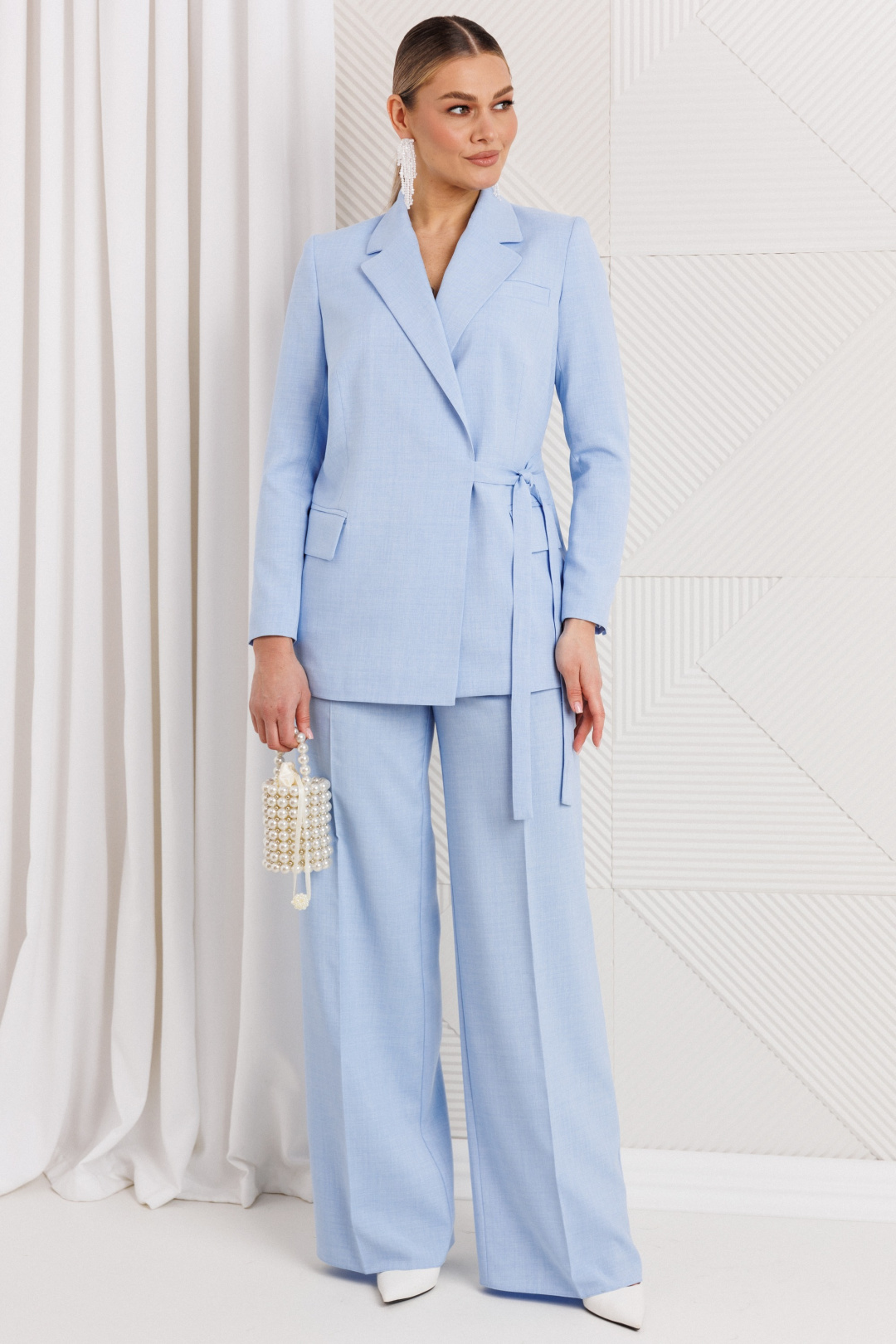 Костюм Мода-Юрс 26-2669 голубой - фото 2