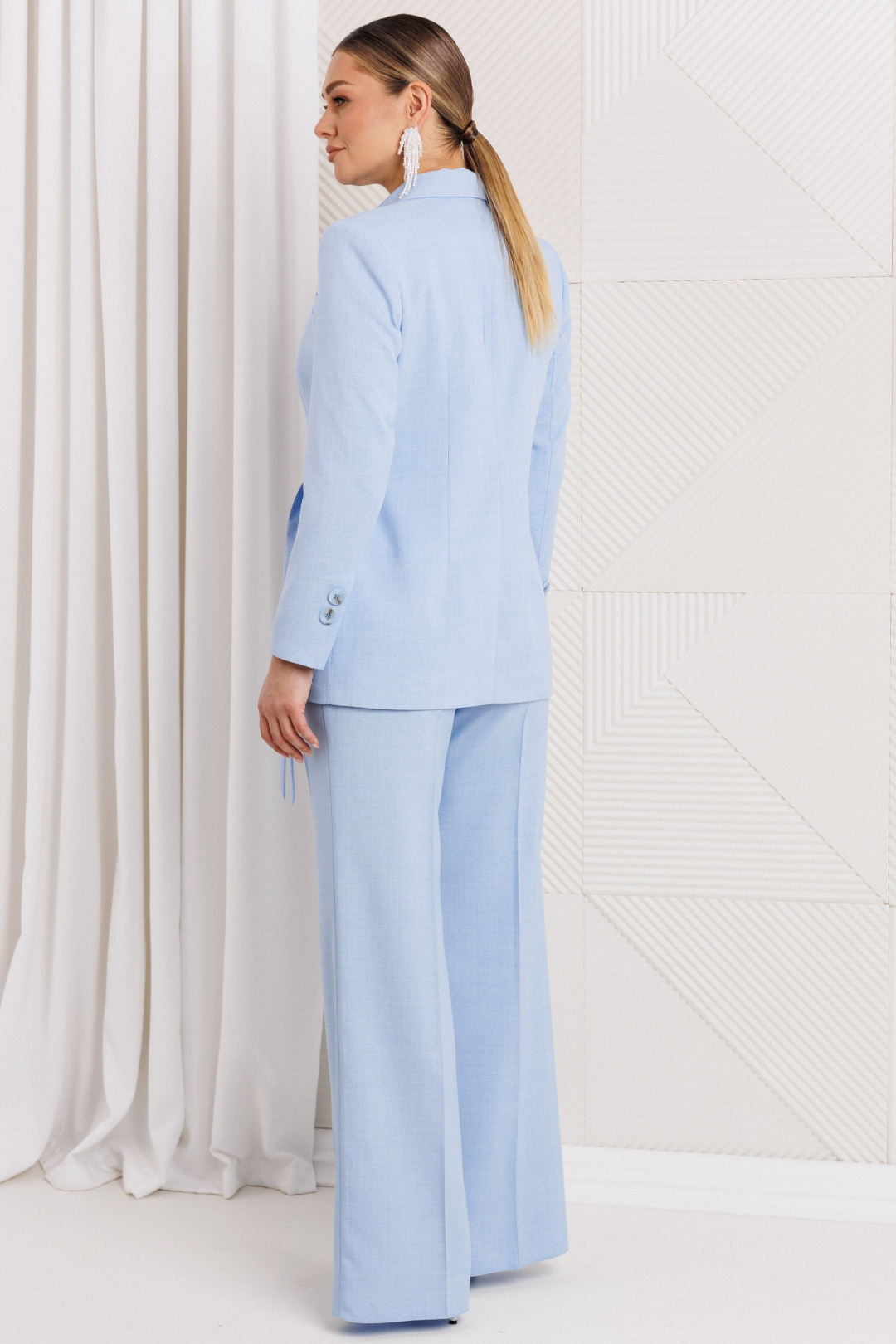 Костюм Мода-Юрс 26-2669 голубой - фото 6