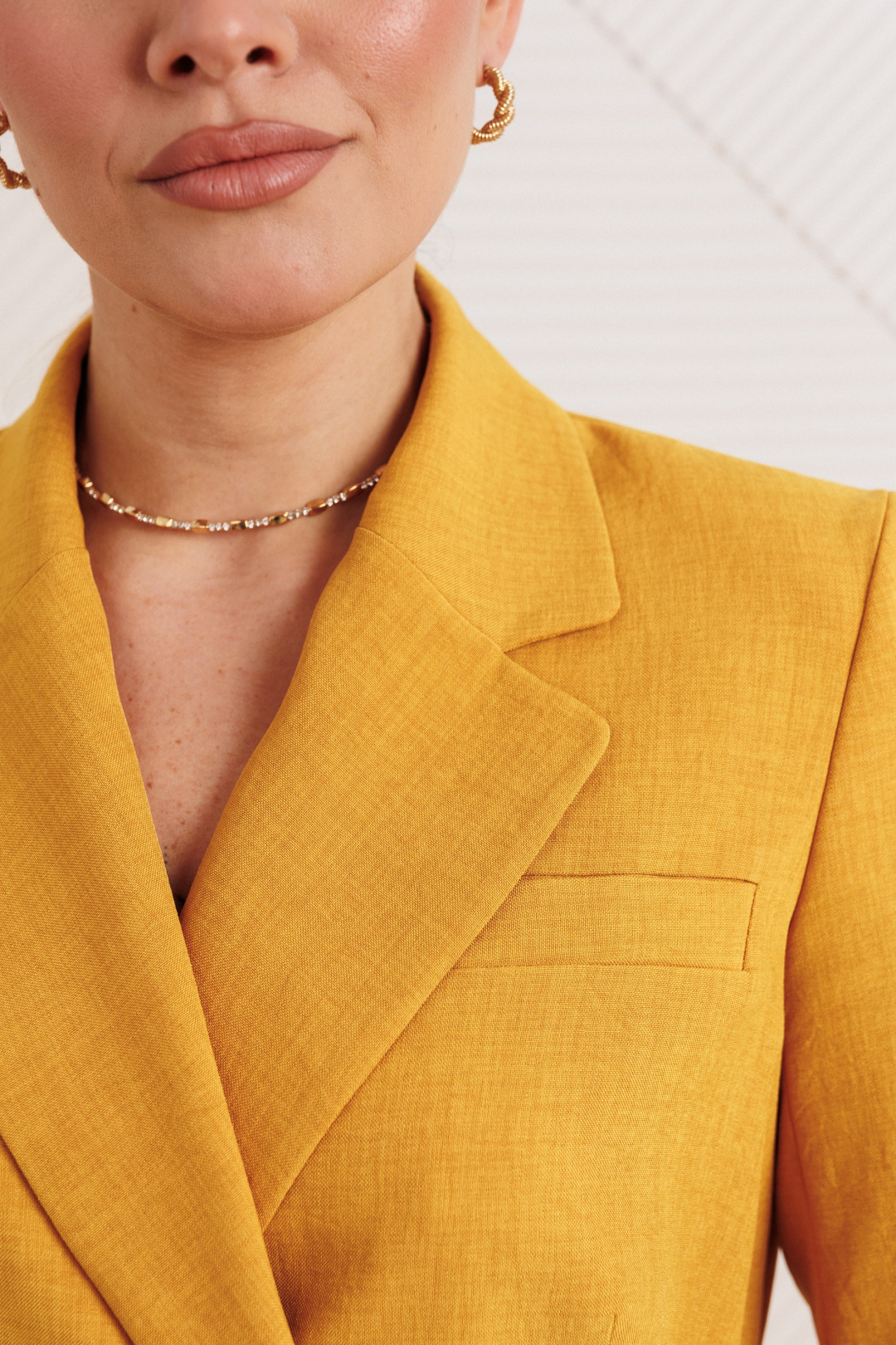 Костюм Мода-Юрс 26-2669 горчица - фото 4