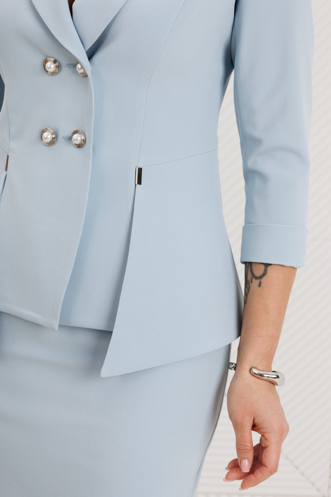 Костюм Мода-Юрс 26-2768 небесно-голубой - фото 5