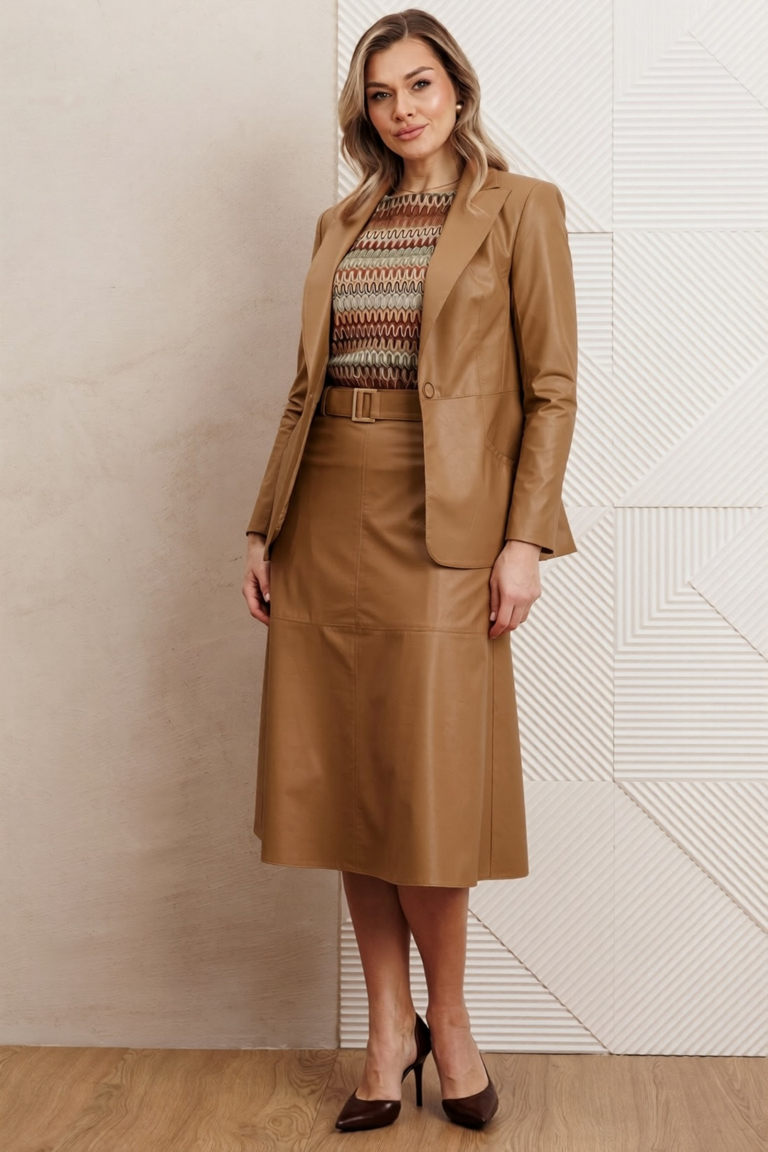 Костюм Мода-Юрс 26-2850 кэмел