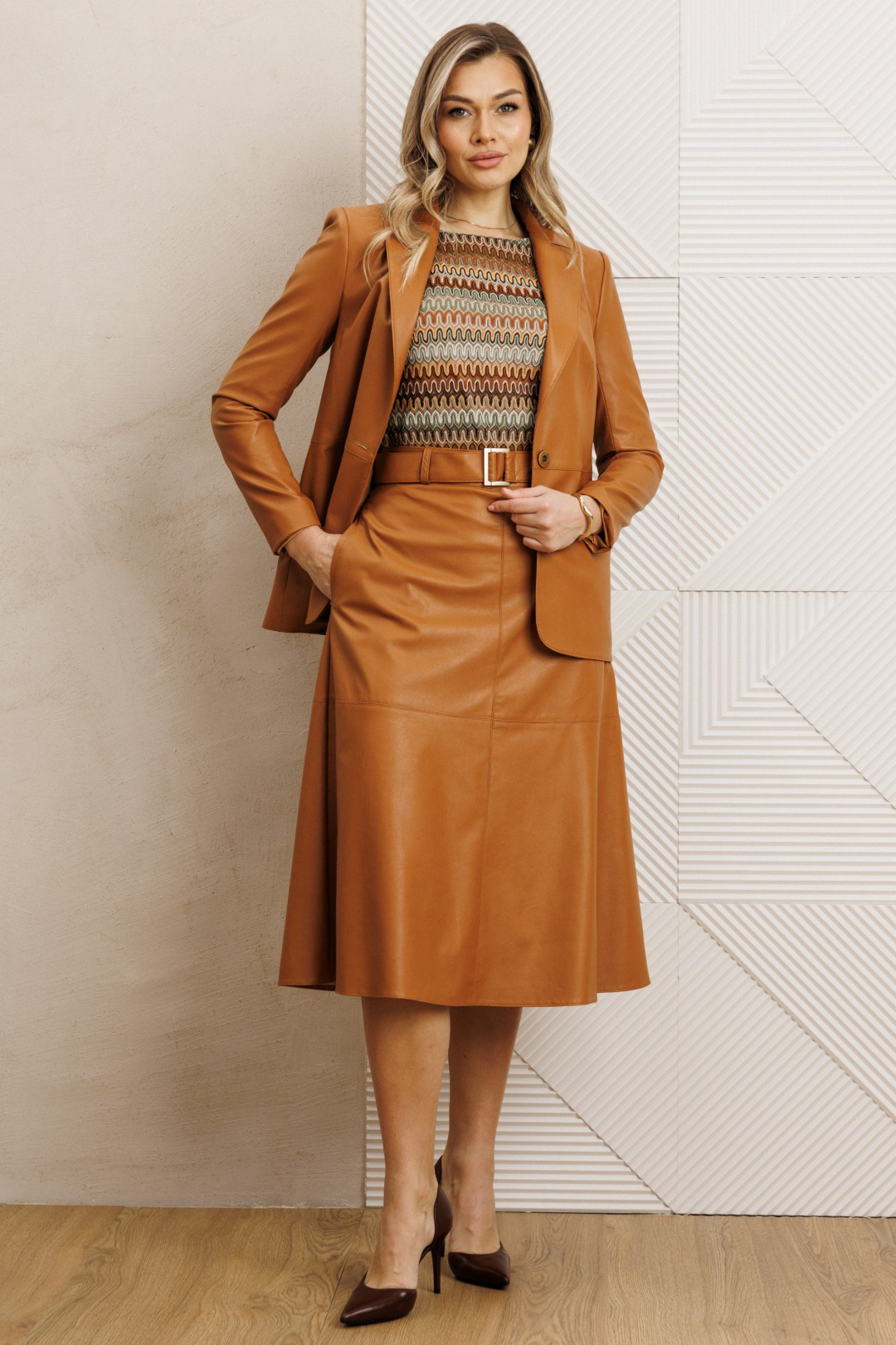 Костюм Мода-Юрс 26-2850 рыжий - фото 1