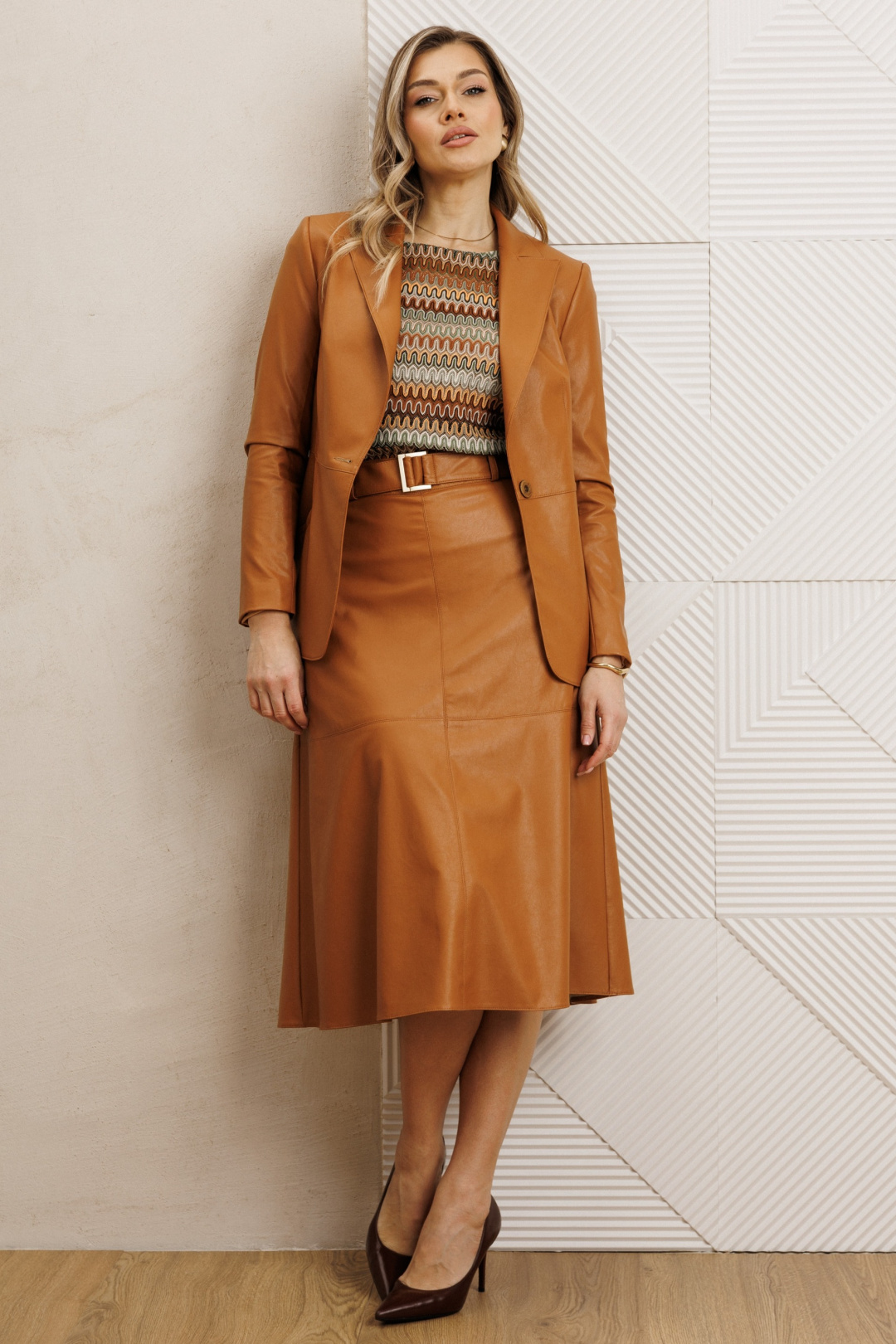 Костюм Мода-Юрс 26-2850 рыжий - фото 2