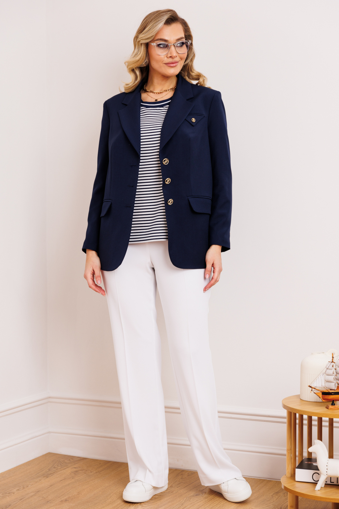 Костюм Мода-Юрс 26-2891 синий - фото 1