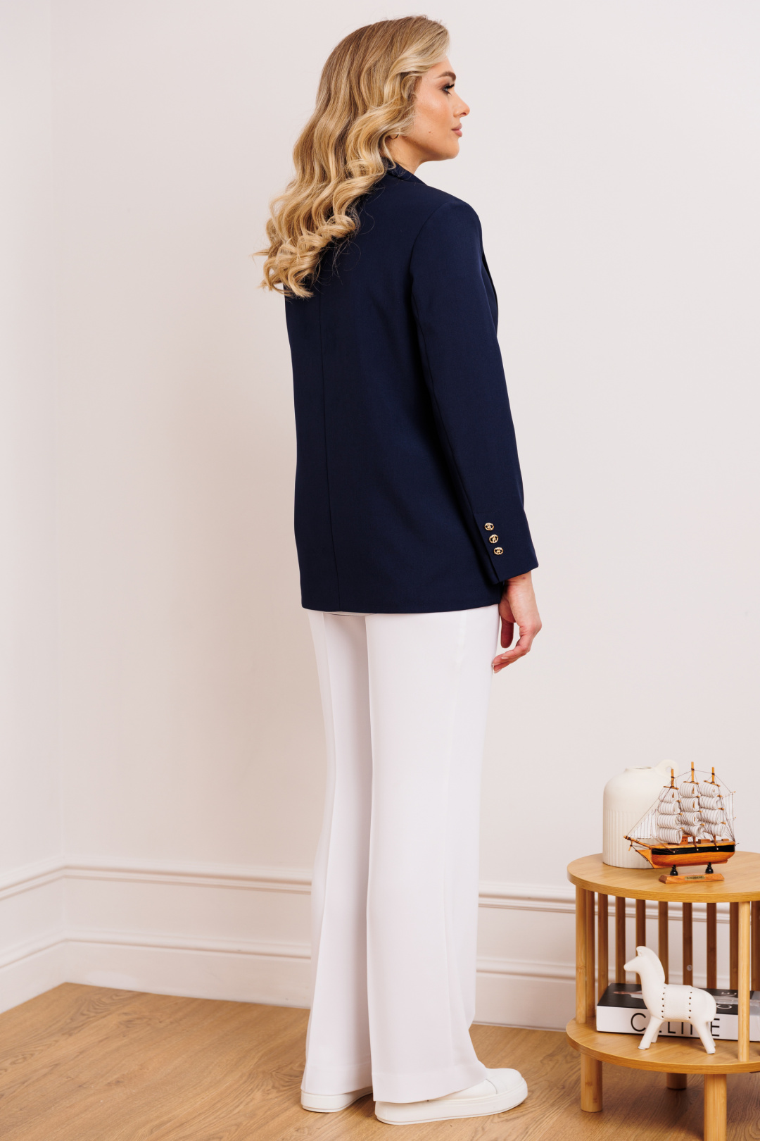 Костюм Мода-Юрс 26-2891 синий - фото 2