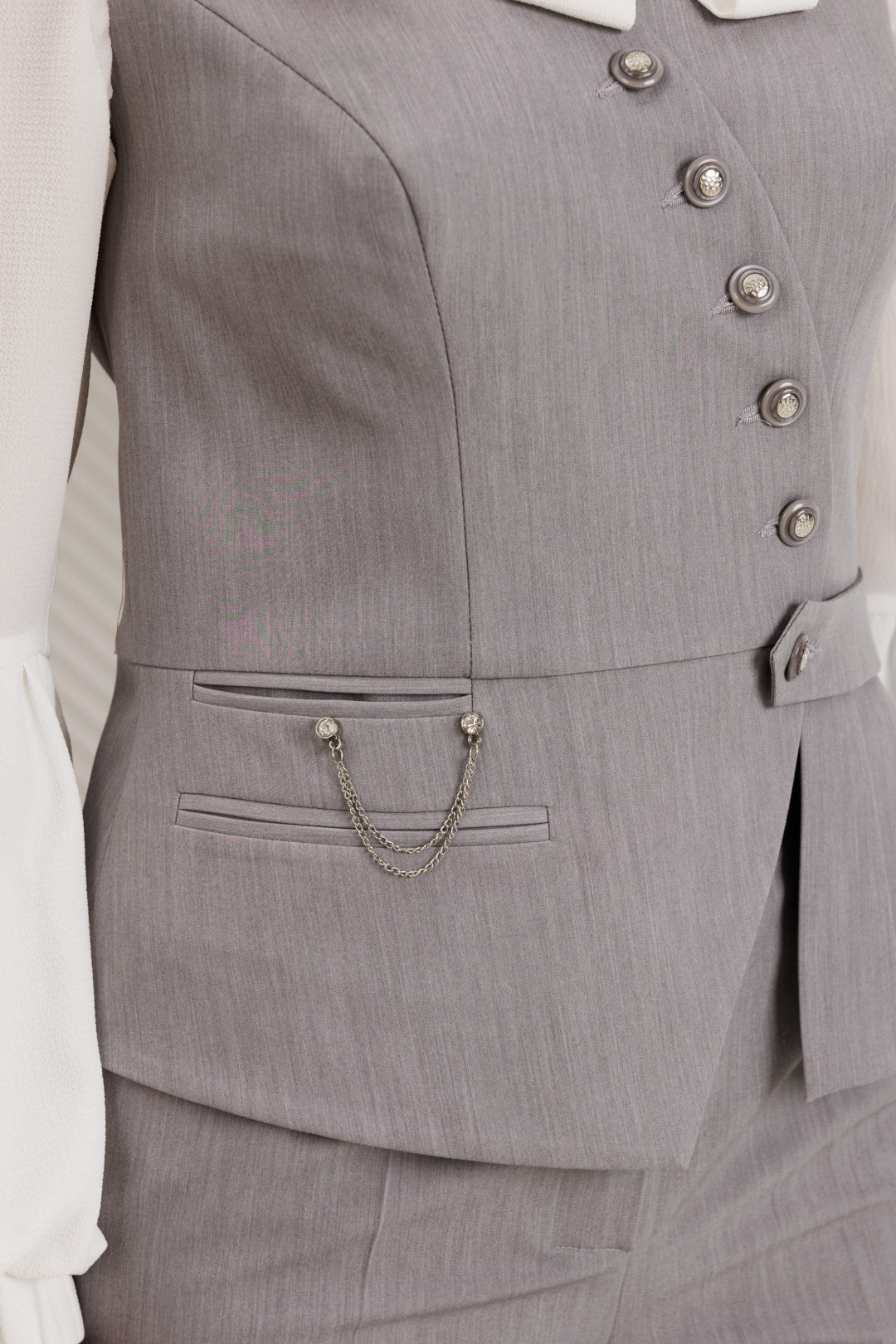 Костюм Мода-Юрс 26-2912 сталь - фото 6