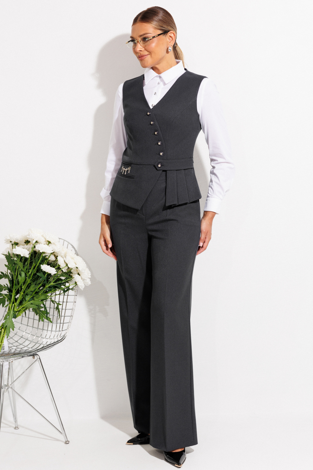 Костюм Мода-Юрс 26-2912 темно-серый