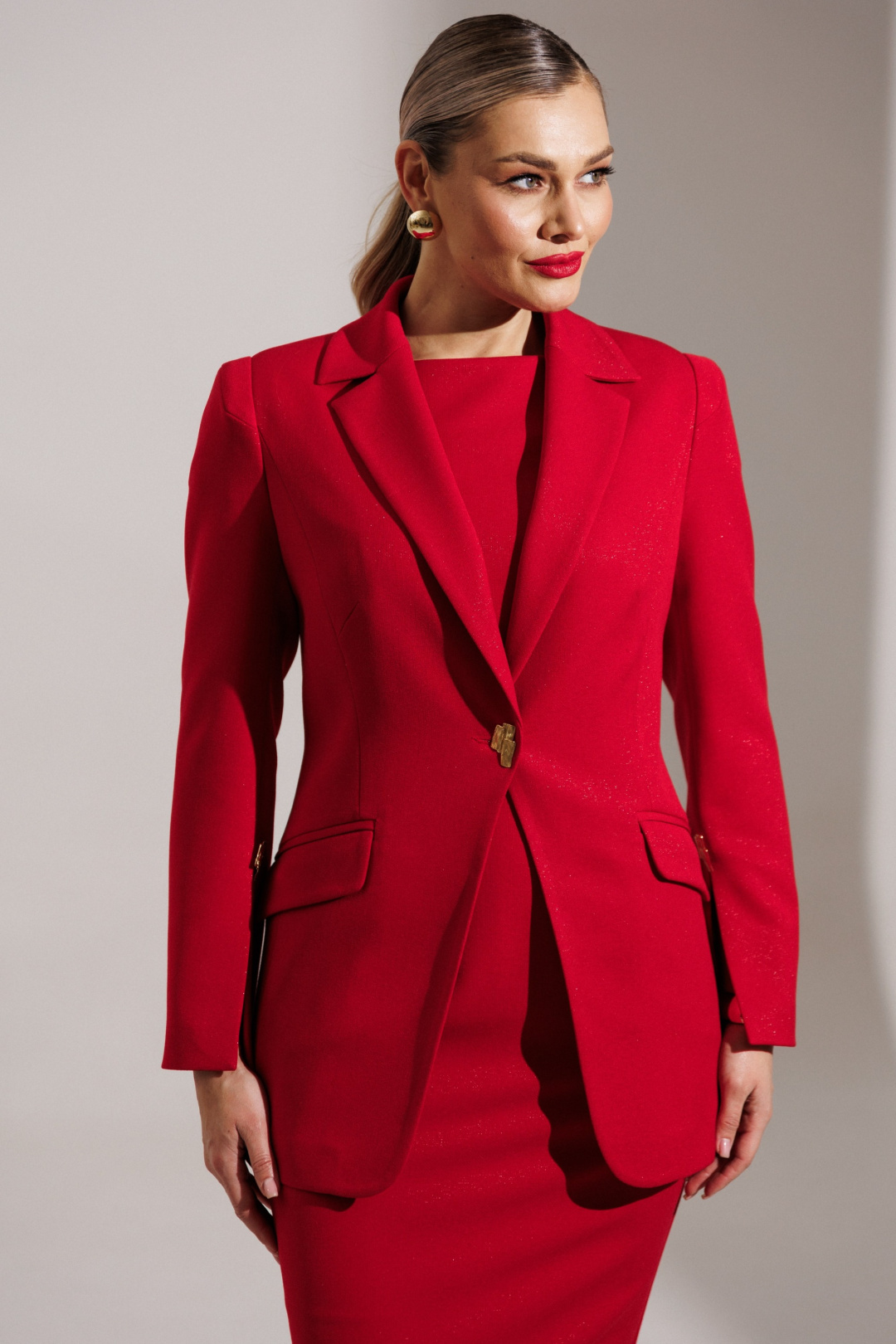 Костюм Мода-Юрс 26-2959 красный - фото 2