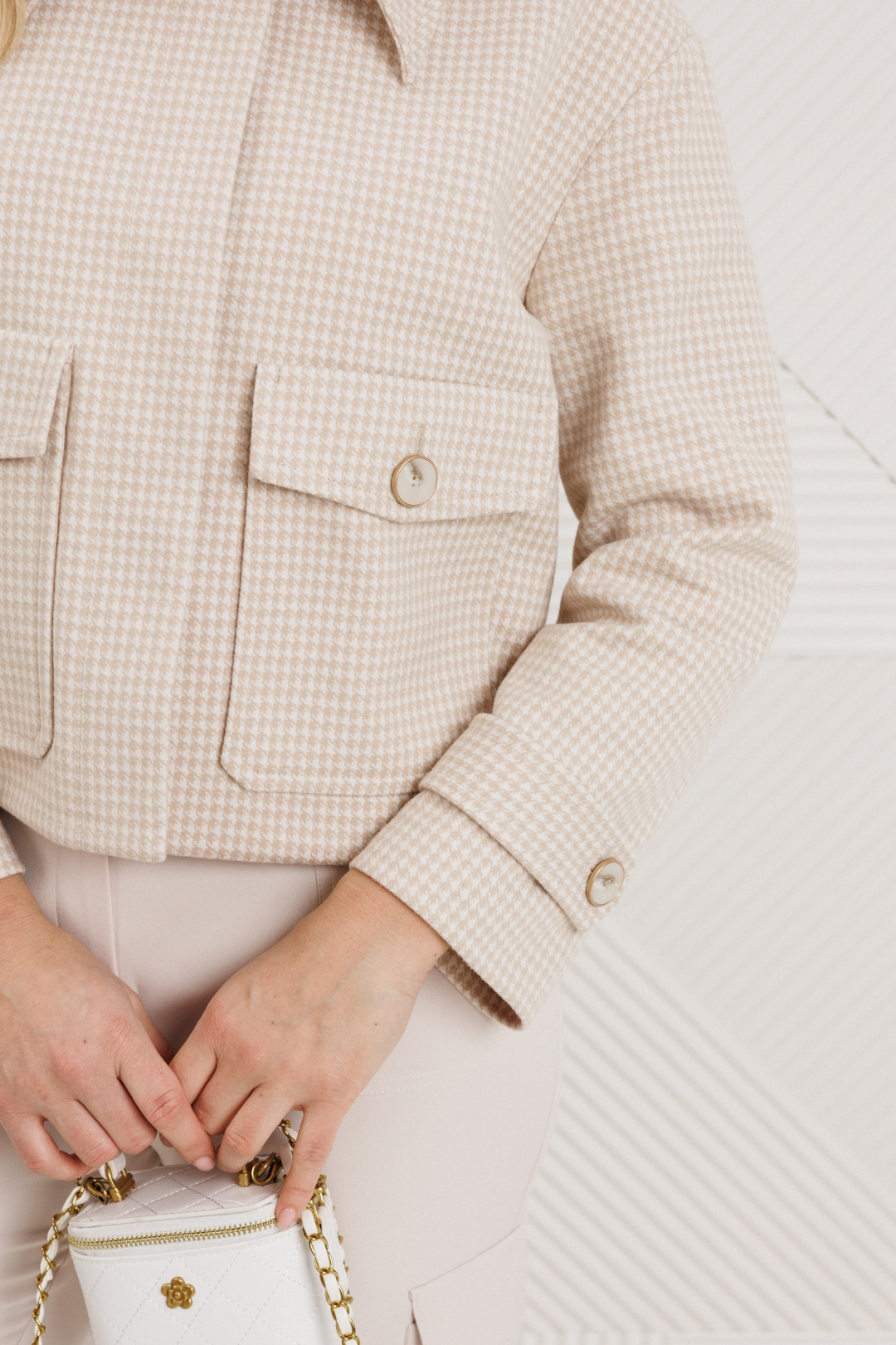 Костюм Мода-Юрс 26-2964 светлый беж - фото 4