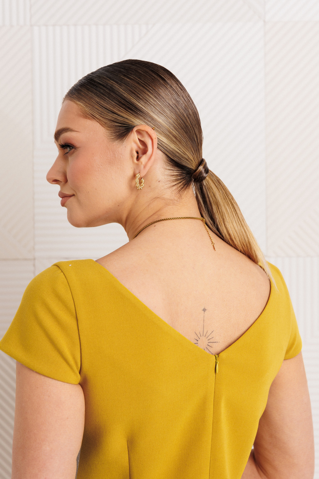 Костюм Мода-Юрс 26-2969 горчица