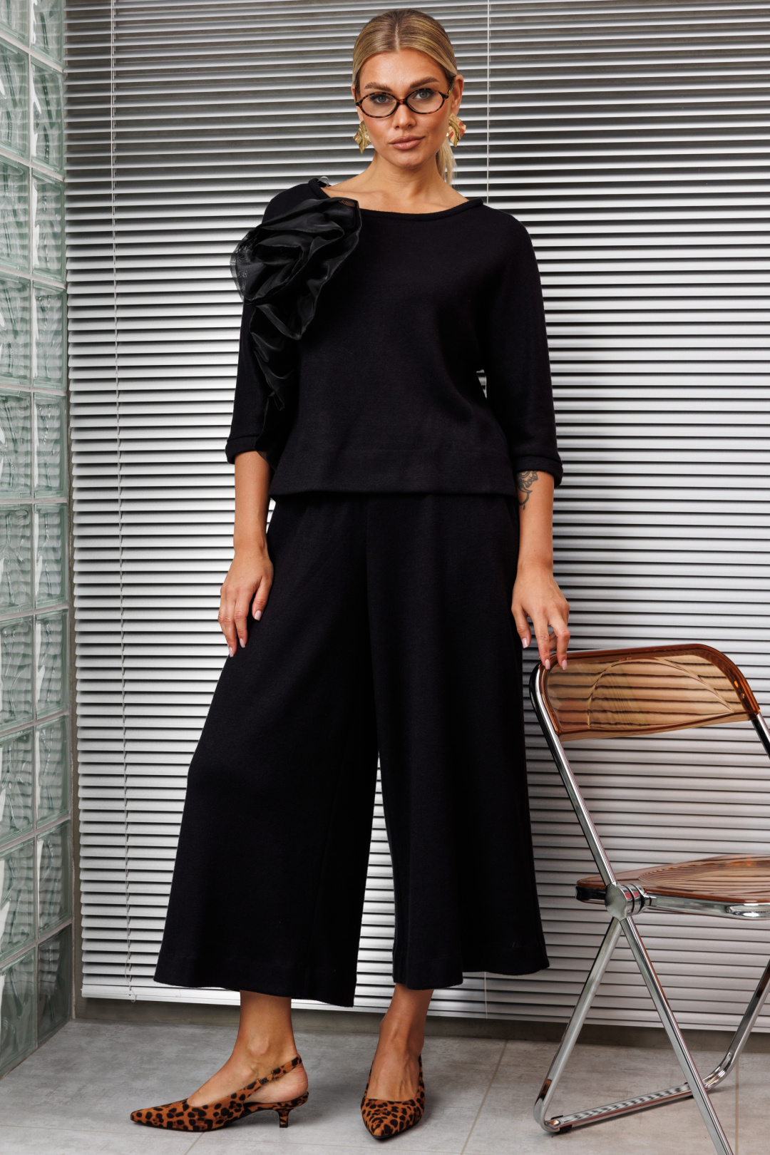 Костюм Мода-Юрс 2882 черный - фото 1