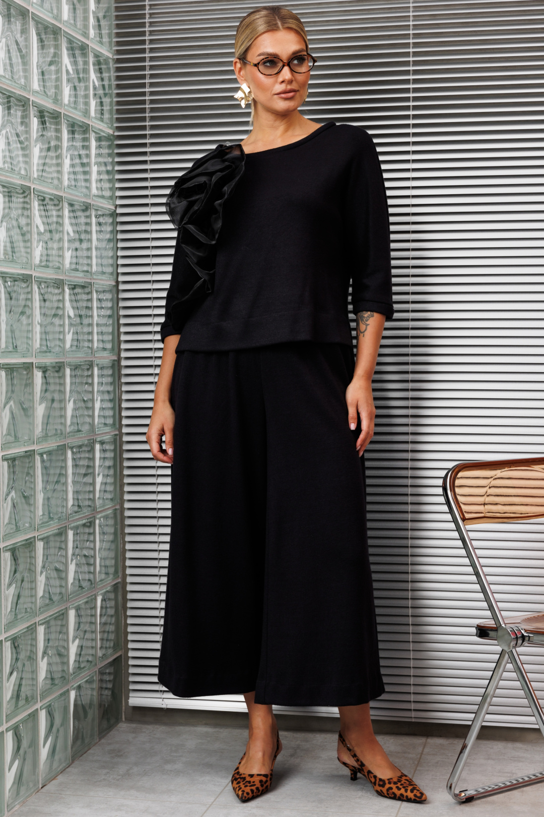 Костюм Мода-Юрс 2882 черный - фото 2