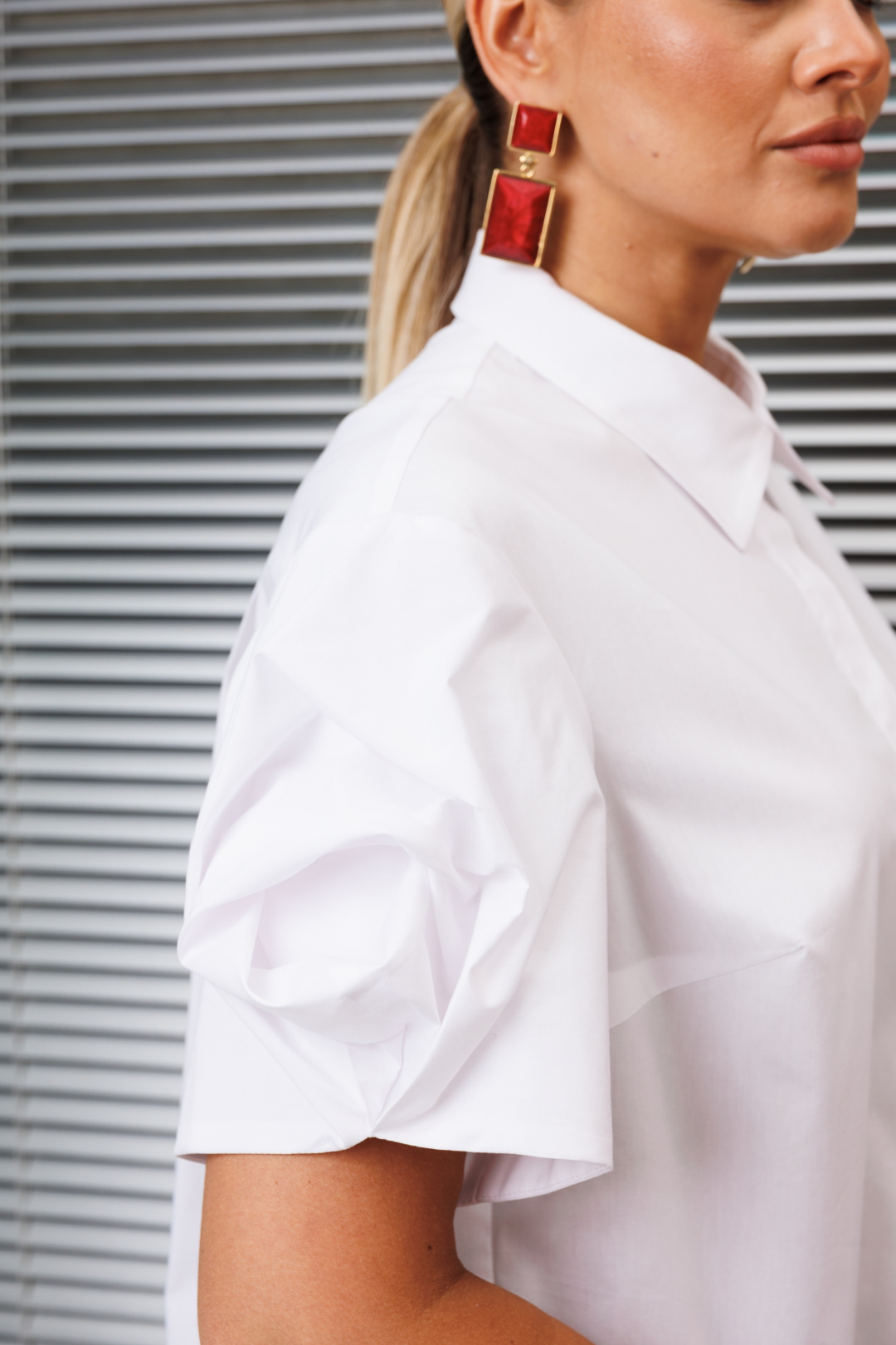 Блузка Мода-Юрс 2916bl белый - фото 3