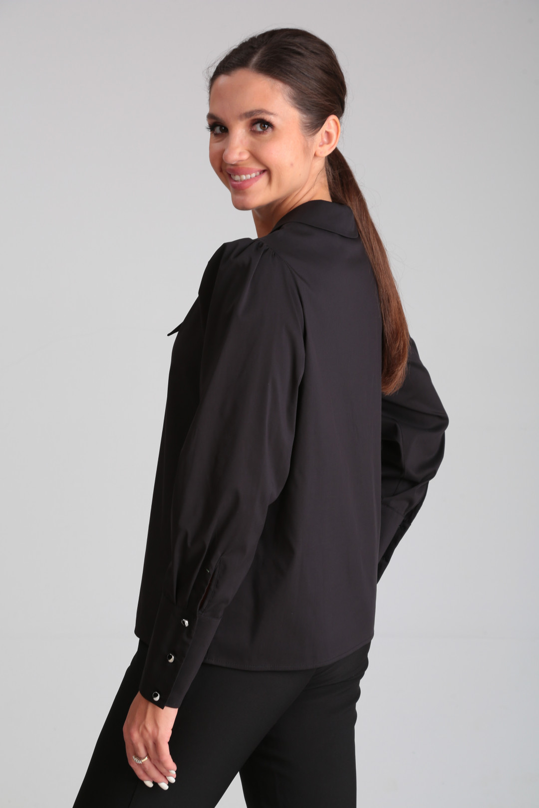 Блузка MODEMA 544-3 черный - фото 3