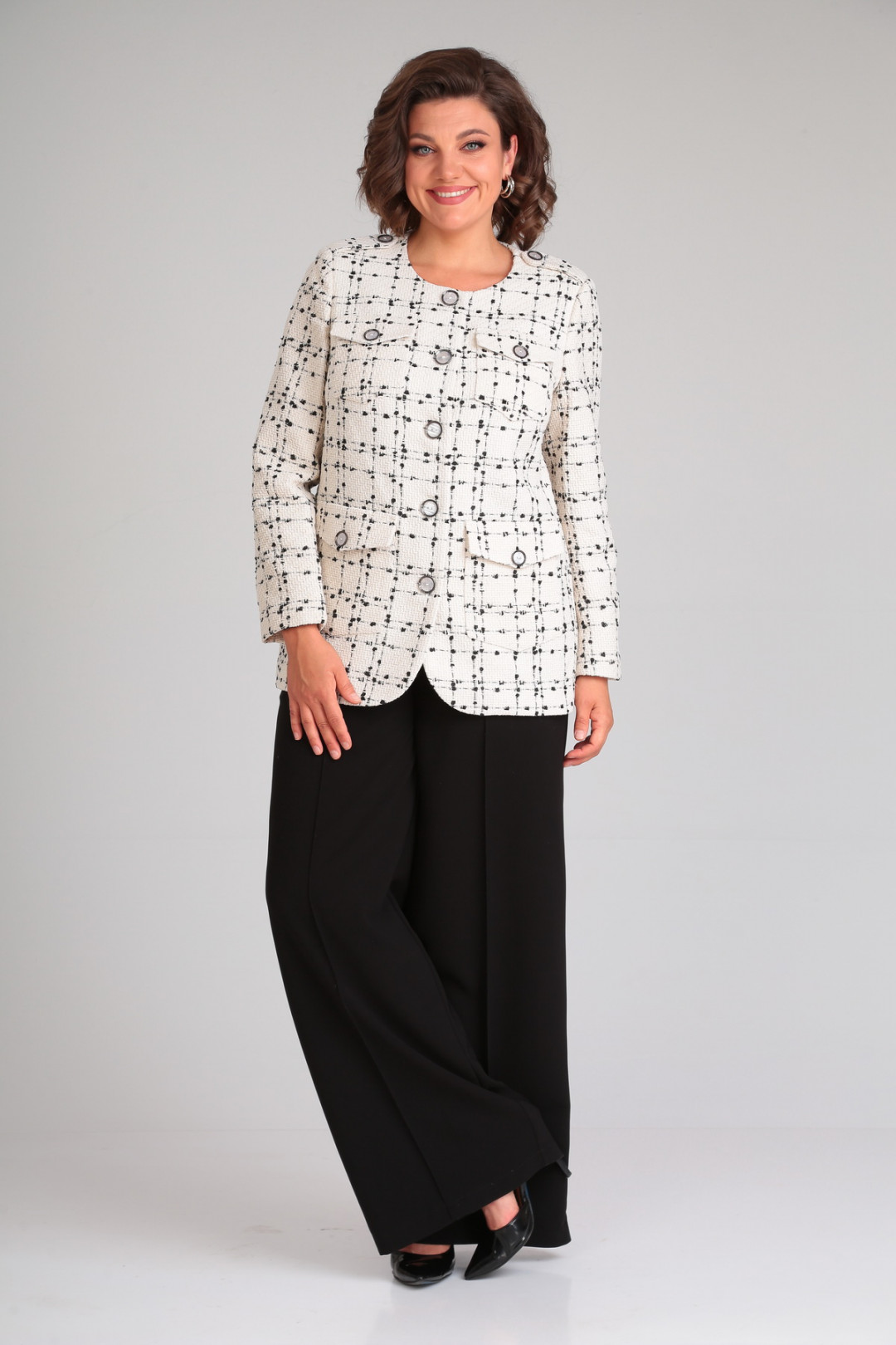 Жакет Мублиз 020 белый - фото 1