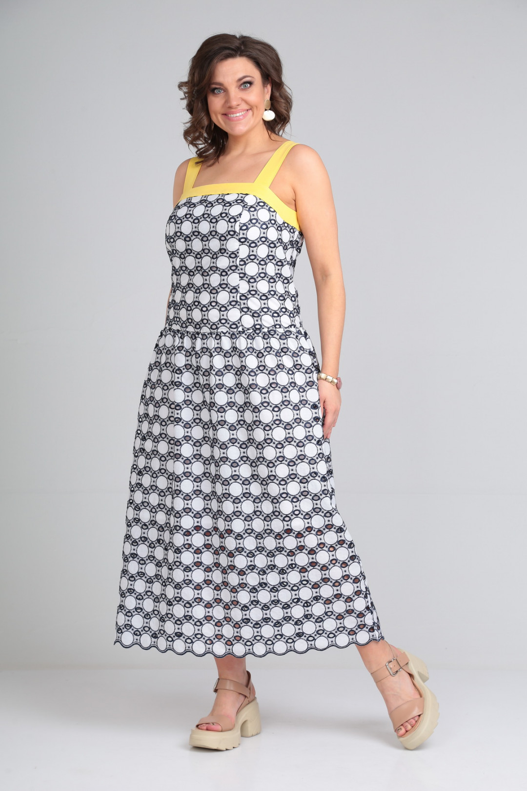 Сарафан Мублиз 044 кружочки - фото 3