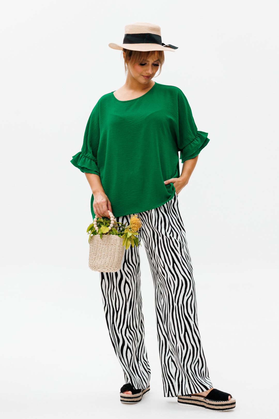 Костюм Мублиз 180 зел+зебра