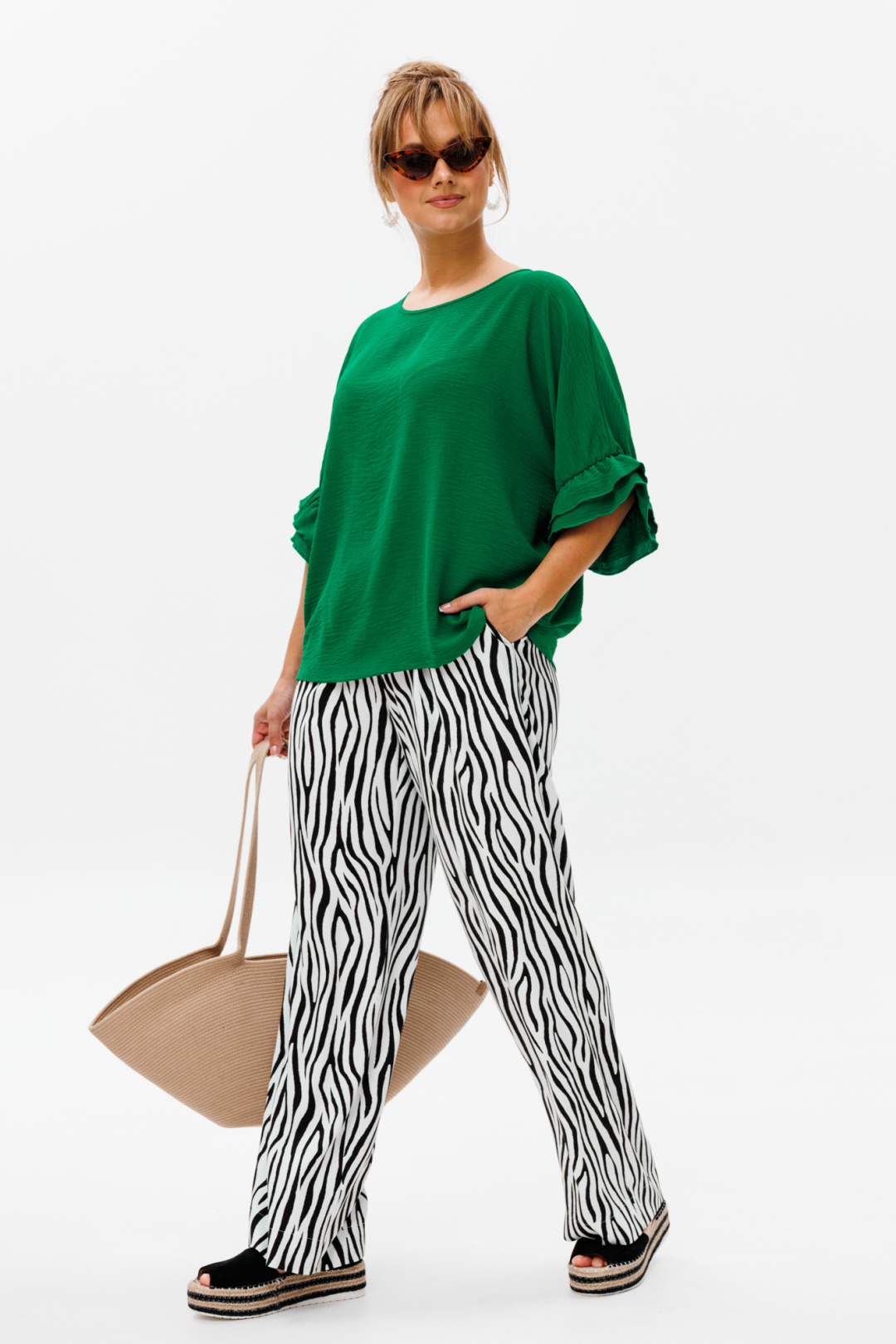 Костюм Мублиз 180 зел+зебра