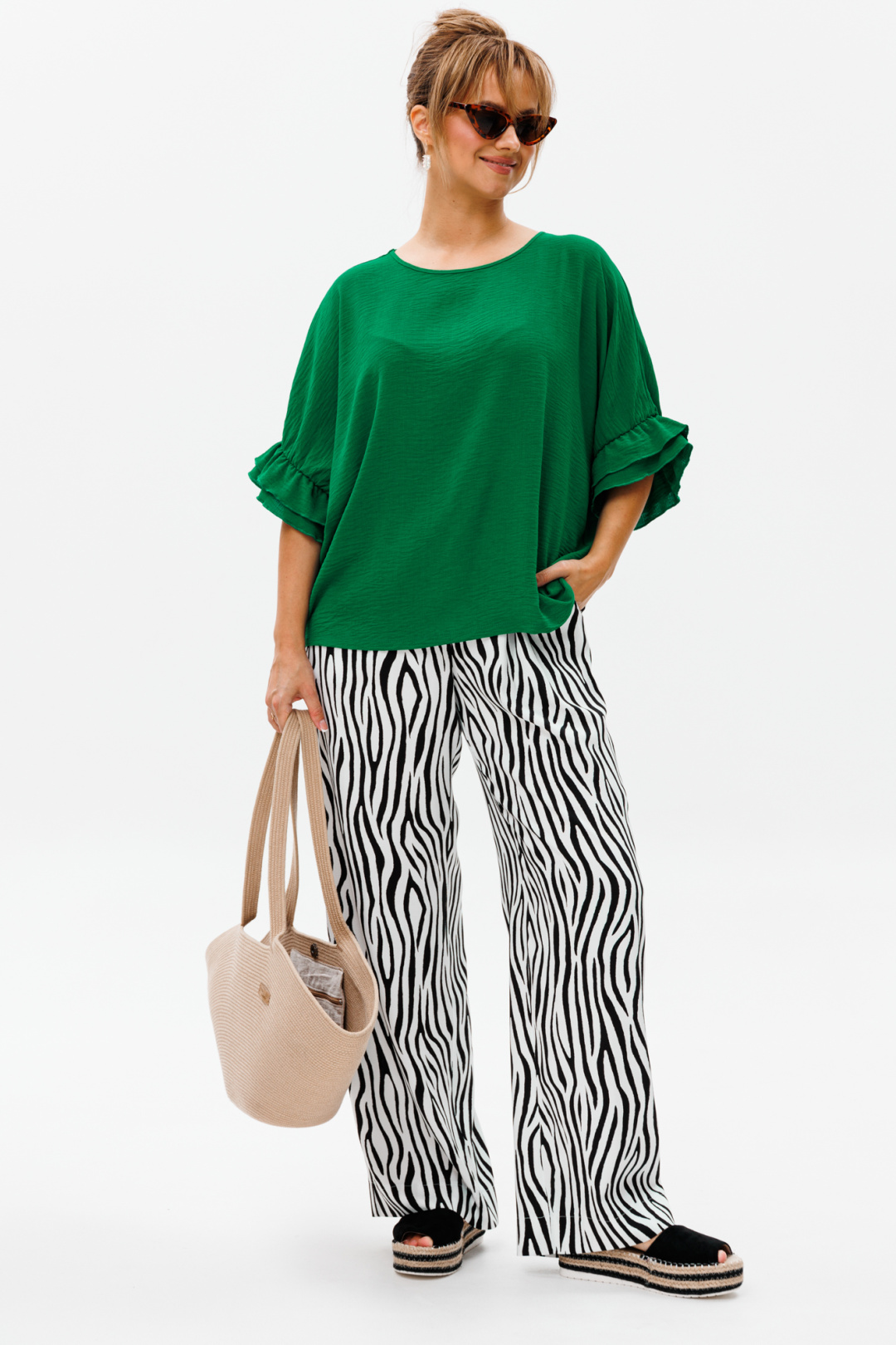 Костюм Мублиз 180 зел+зебра